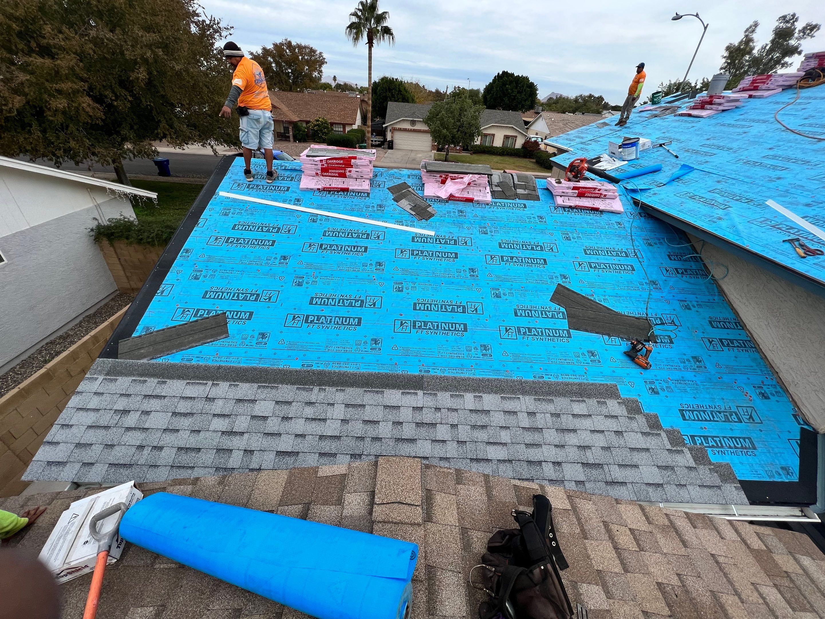 Anne's Full Re-Roof + Shed by All Storm Roofing & Construction