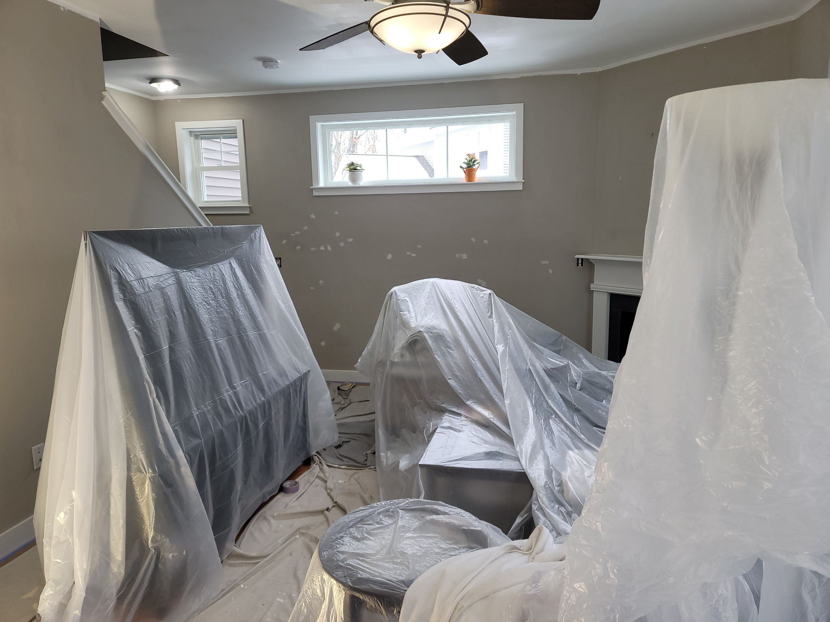 Interior Painting using Benjamin Moore Regal Select by The Persnickety Painters
