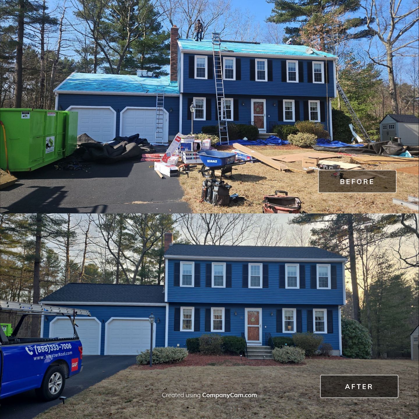 Roof and Flashing in Hopedale, MA by Master Roof Inc