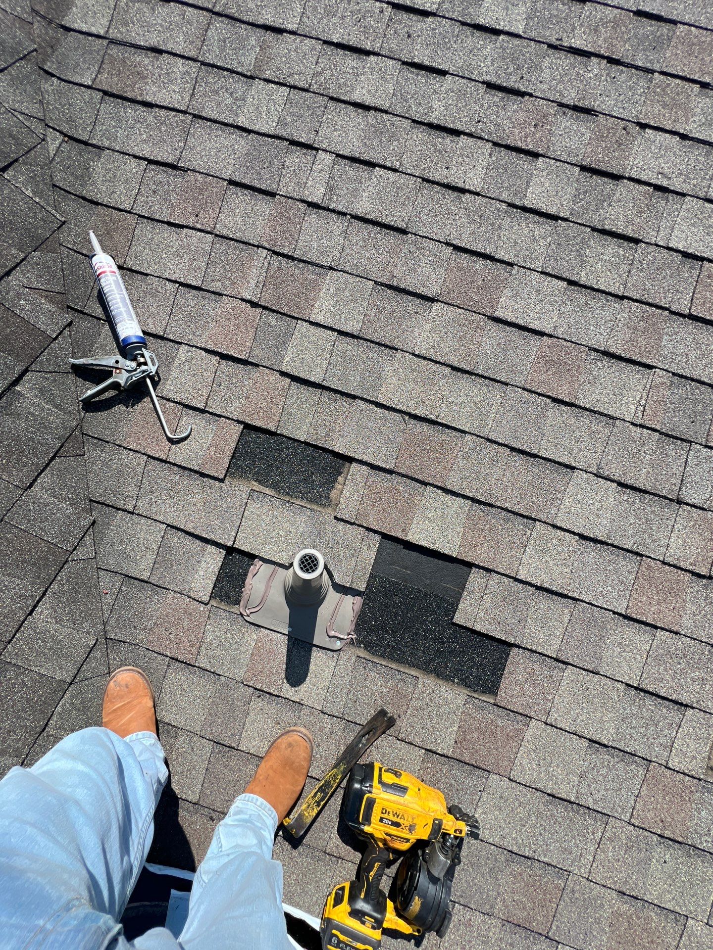 Residential Roofing Repair using Owen's Corning Duration (Lifetime) Shingles by Roof Repair Company