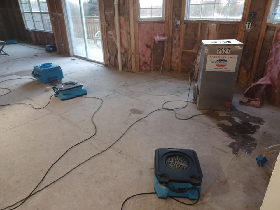 Project in Mt Morris Township by EzDry Water Mitigation & Property Restoration