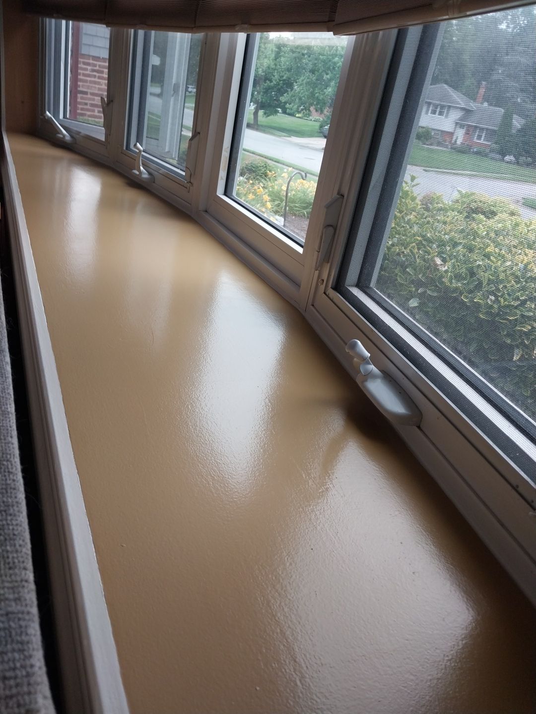 Window Repair using Sherwin Williams Emerald  by Laser Focused Solutions LLC