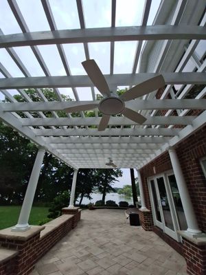 Pergola and Pillar painting