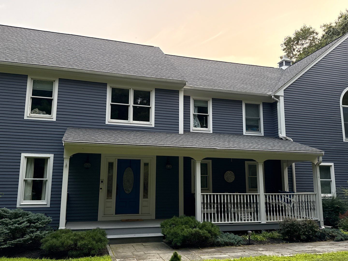Solar-Ready Roof Replacement with GAF Pewter Gray Shingles & VELUX Skylights by Sensible Home Solutions