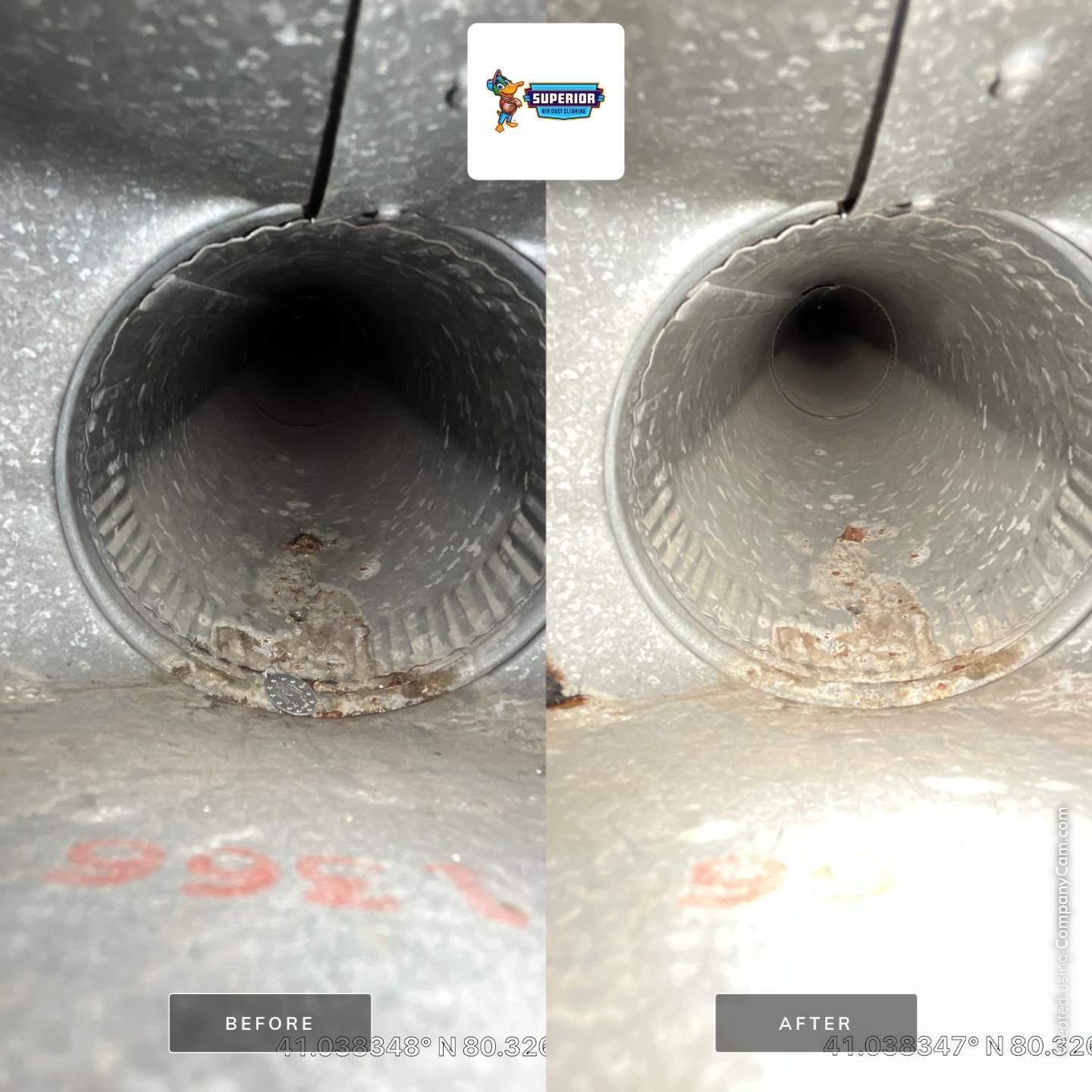 Air Duct Cleaning With a Vacuum Truck in New Castle, PA by Superior Air Duct Cleaning