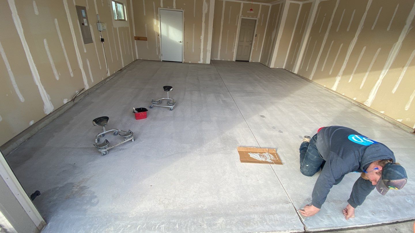 Garage using Domino  by Select Painting, Coatings & Garage Cabinets