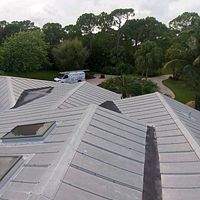 .032 Aluminum 1.5" Mechanical Seam Mill Finish by Total Roofing System The Metal Roof Experts
