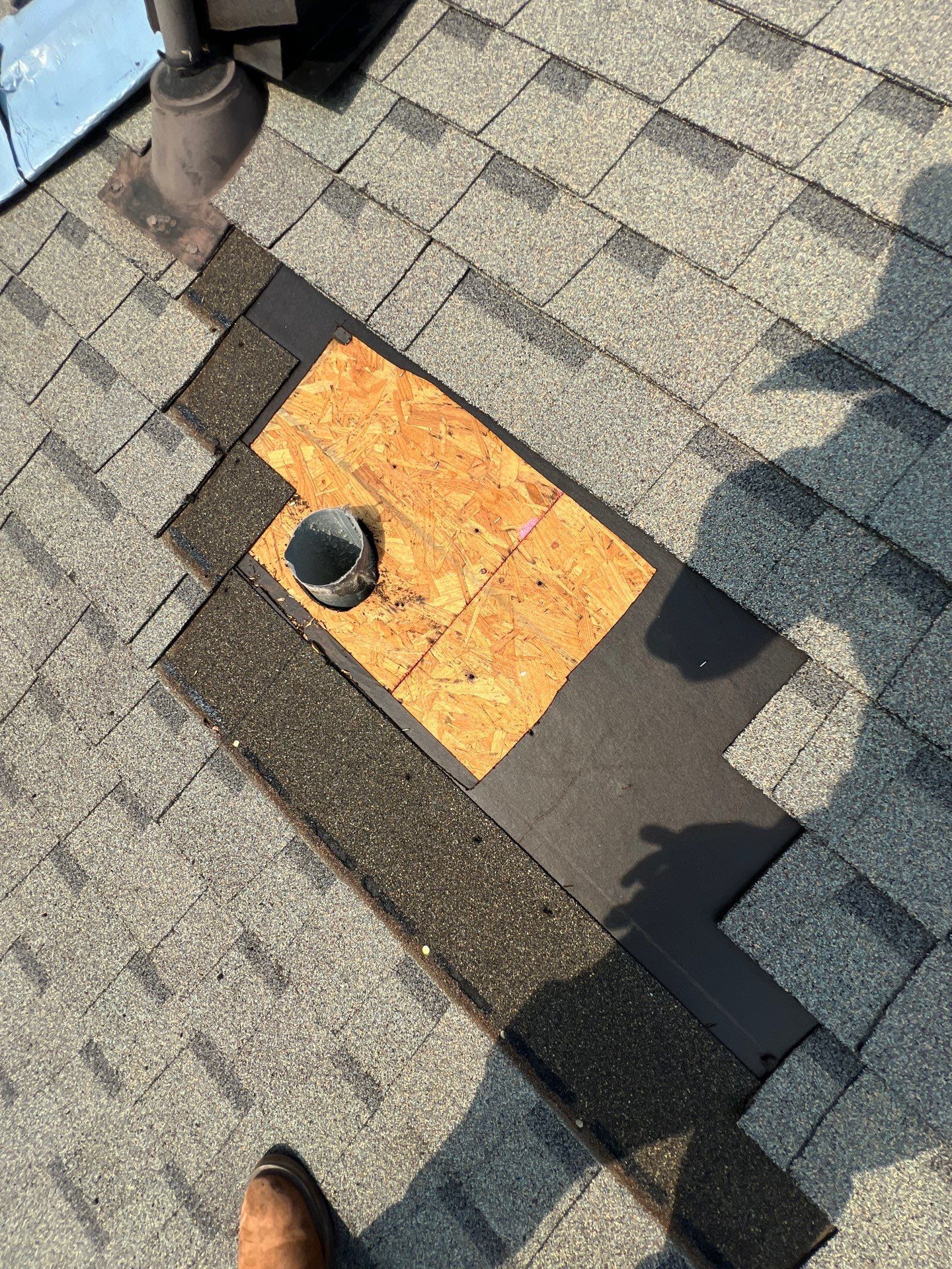 Hail Damage using Owen's Corning Duration (Lifetime) Shingles by Roof Repair Services LLC