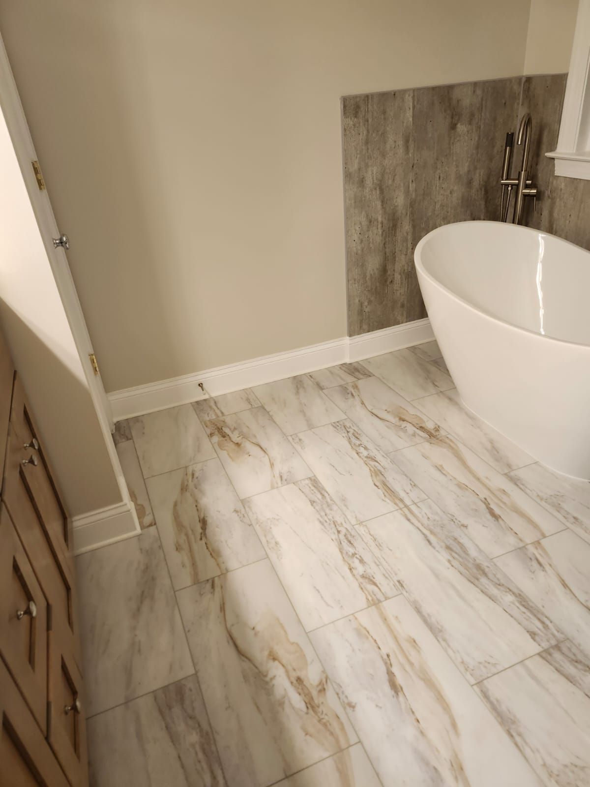 Complete master bathroom remodel/Full window replacement by Window Depot of Annapolis