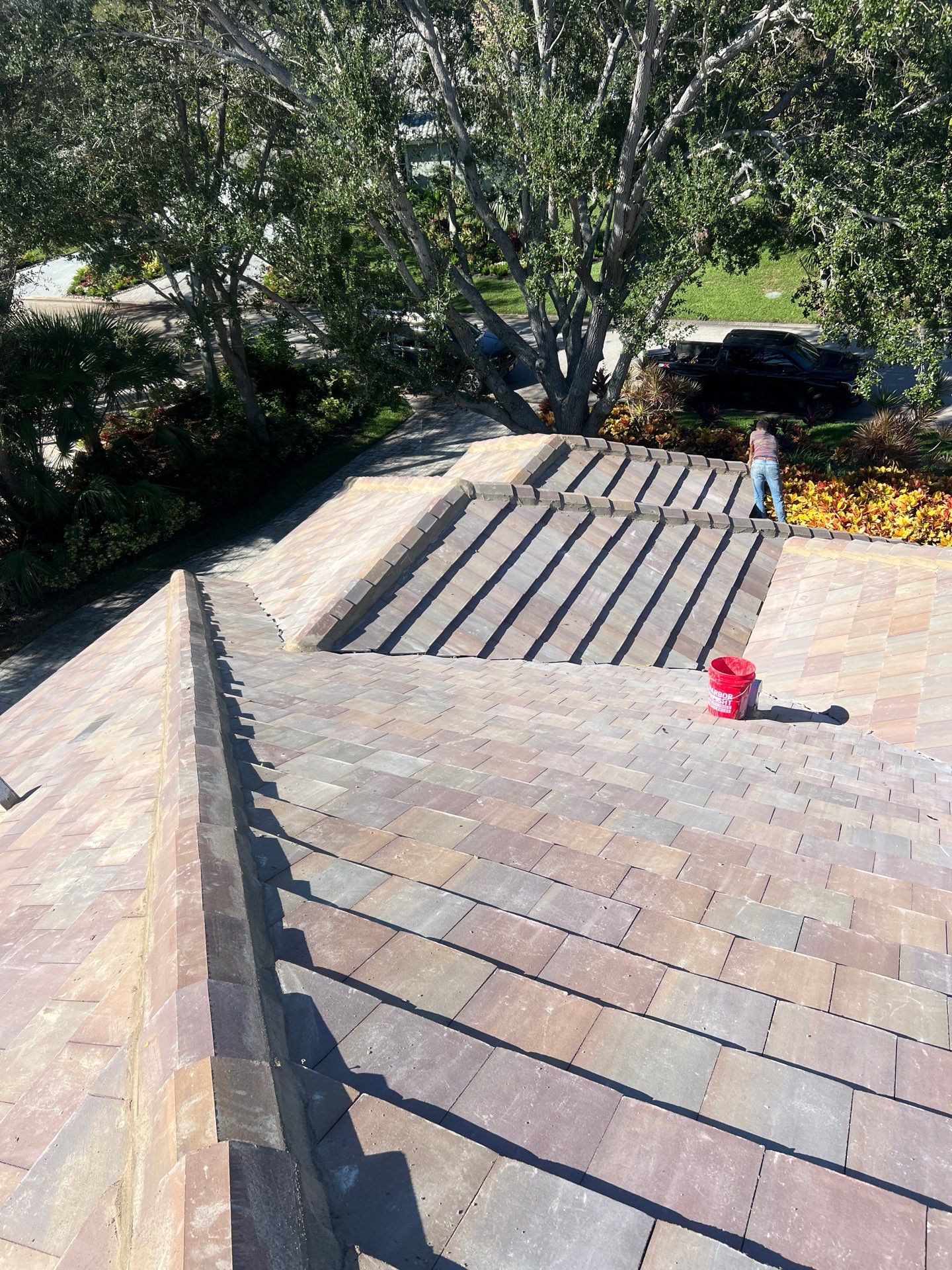 Residential Re-Roof using Eagle Roof Tile by First Due Roofing