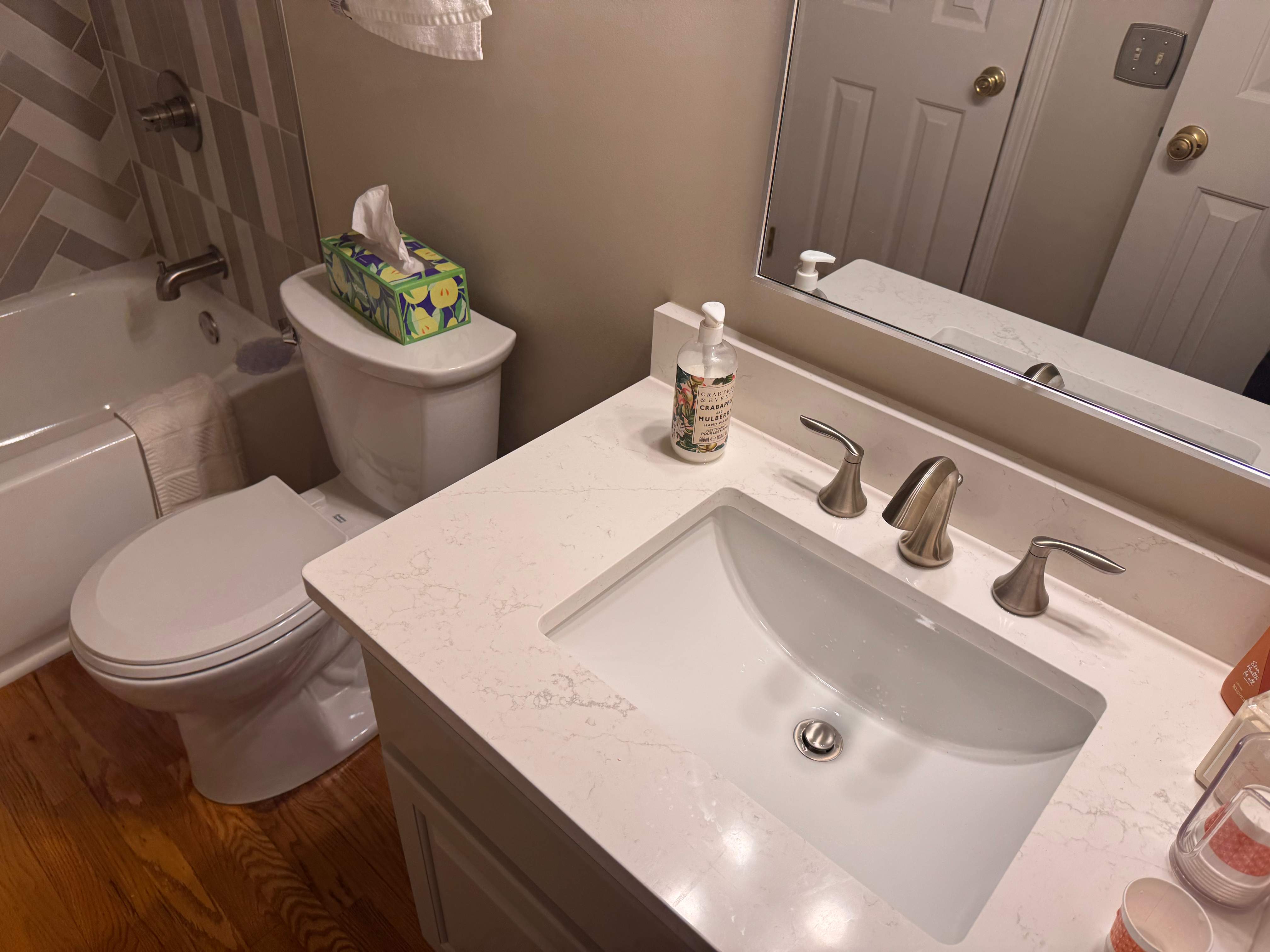 Hall bathroom renovation by Prudencio