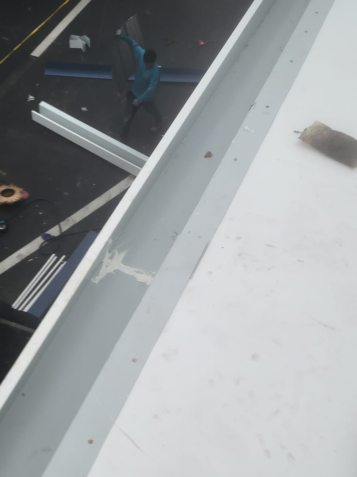 Emergency Repair on School from Storm Damage by Four Peaks Roofing