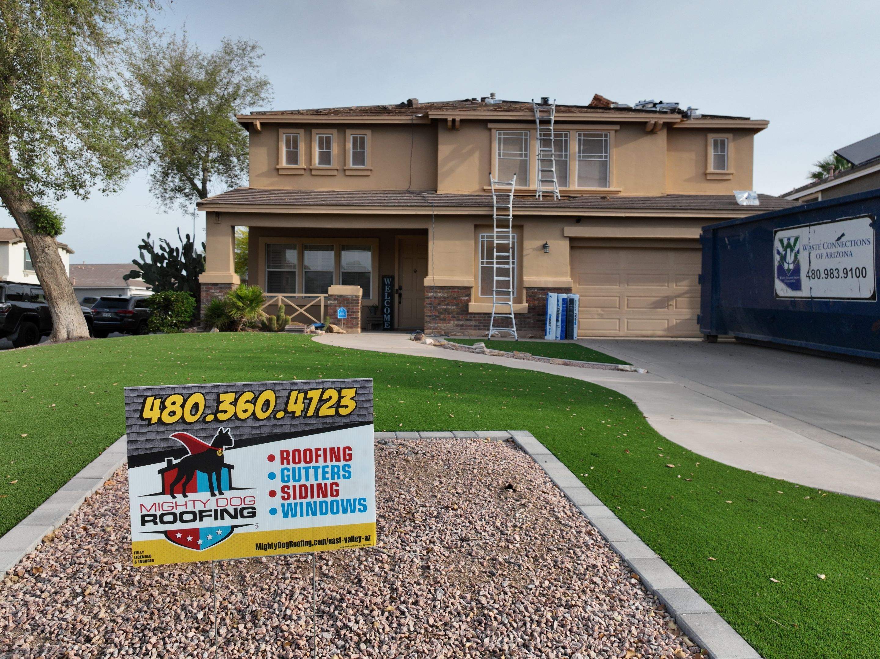 Tile Re-roof  by Mighty Dog Roofing East Valley