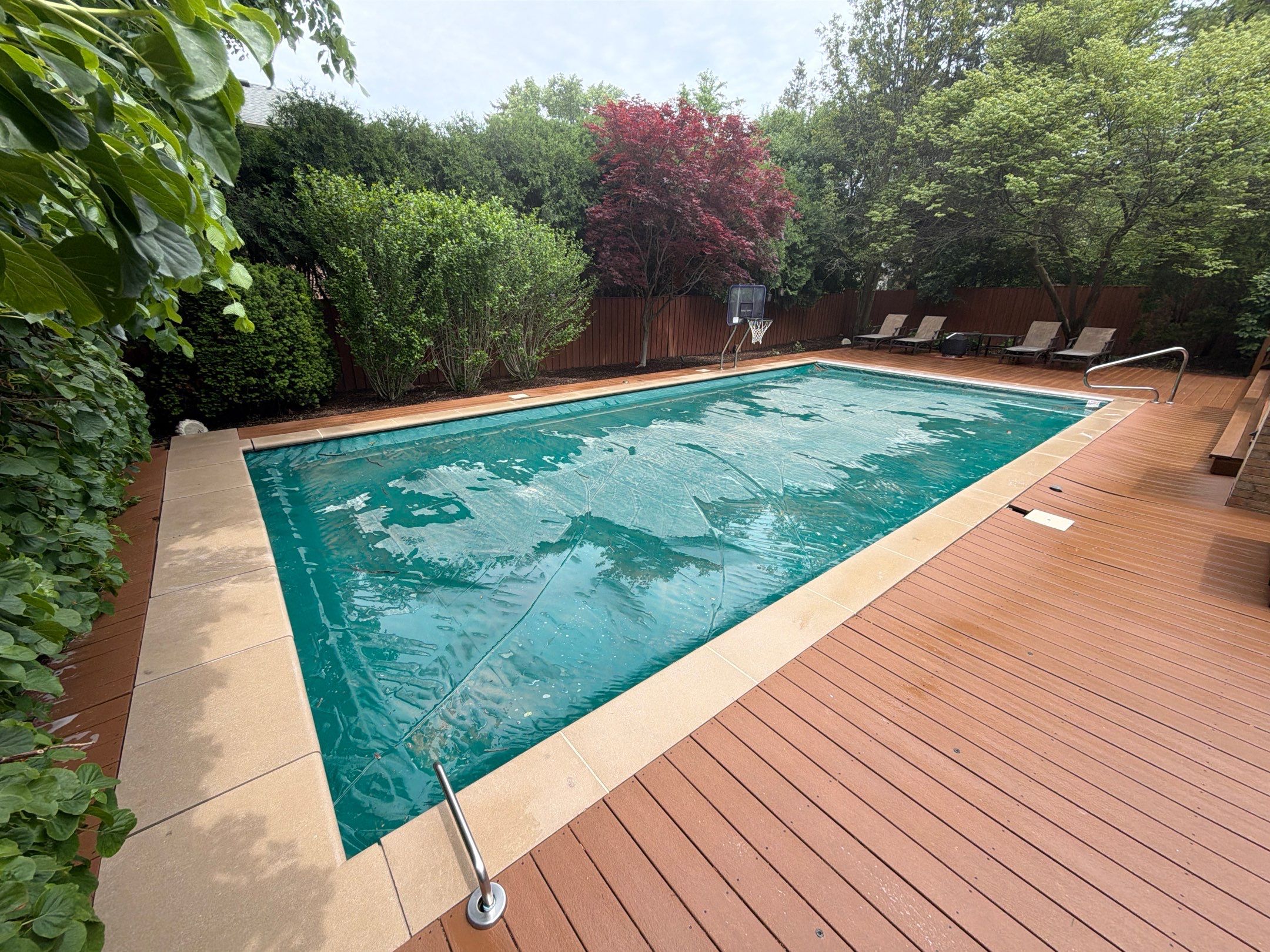 Trex Deck and Natural Stone Cleaning by Northern Power Washing LLC.