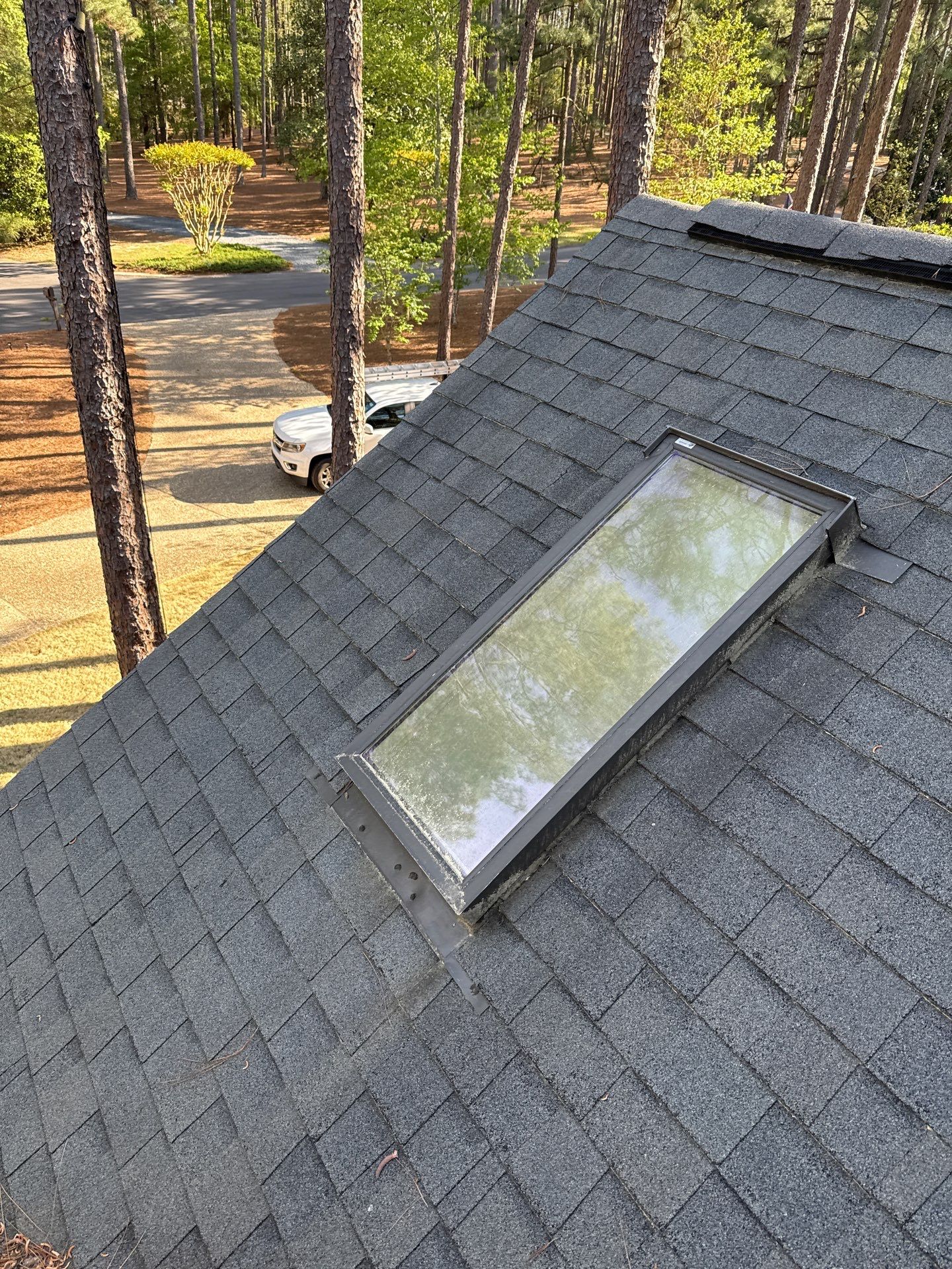 Architectural Shingle Roof Replacement and Skylight Upgrade in Pinehurst by Prepare The Way Roofing