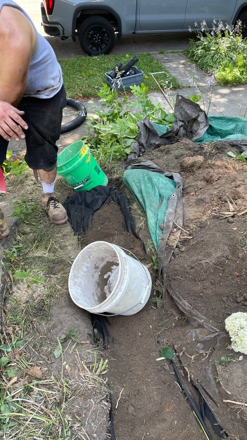 Tara’s Corner Drainage Fix by Waterproofing Northeast