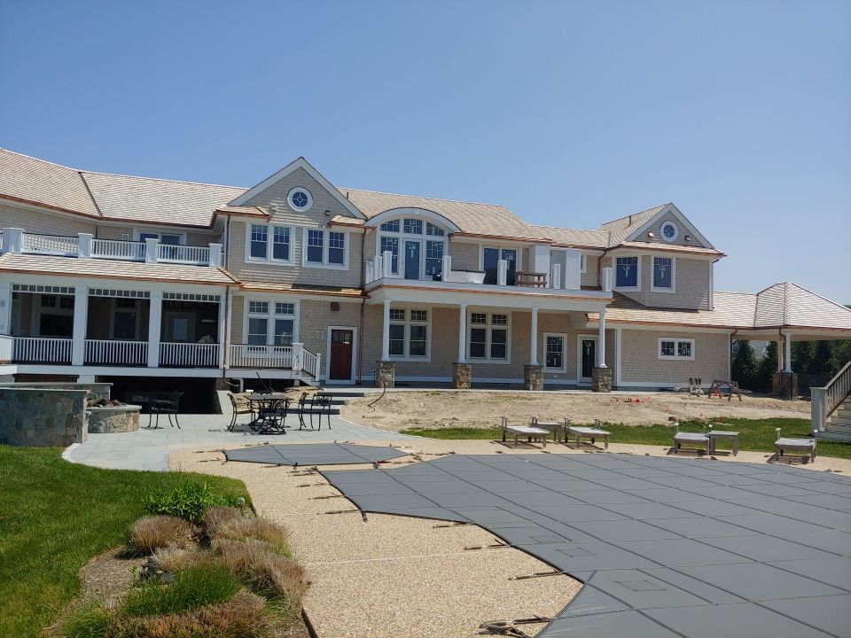 Gutter Installation using 6" Half Round Copper Gutter in East Sandwich, MA by Gutter Pro Enterprises