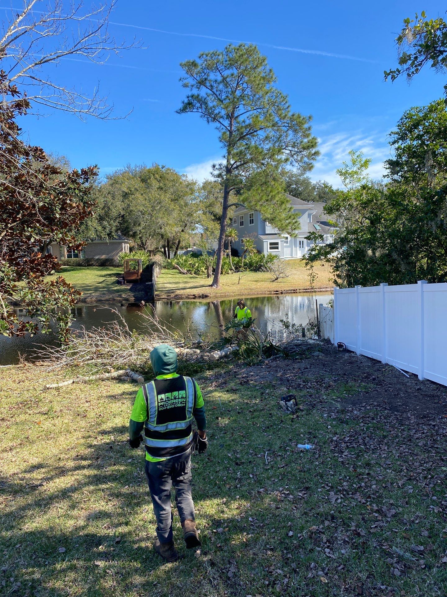 Deerwood Resident | Tree Removal by ProGreen Services