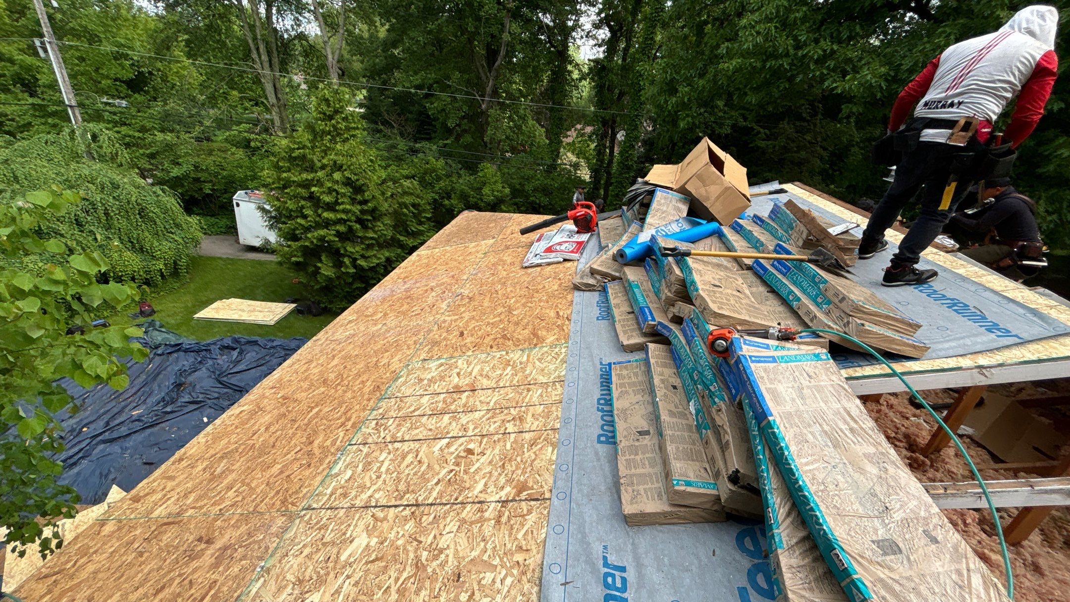 Roof Replacement using CertainTeed Landmark by 180 Contractors