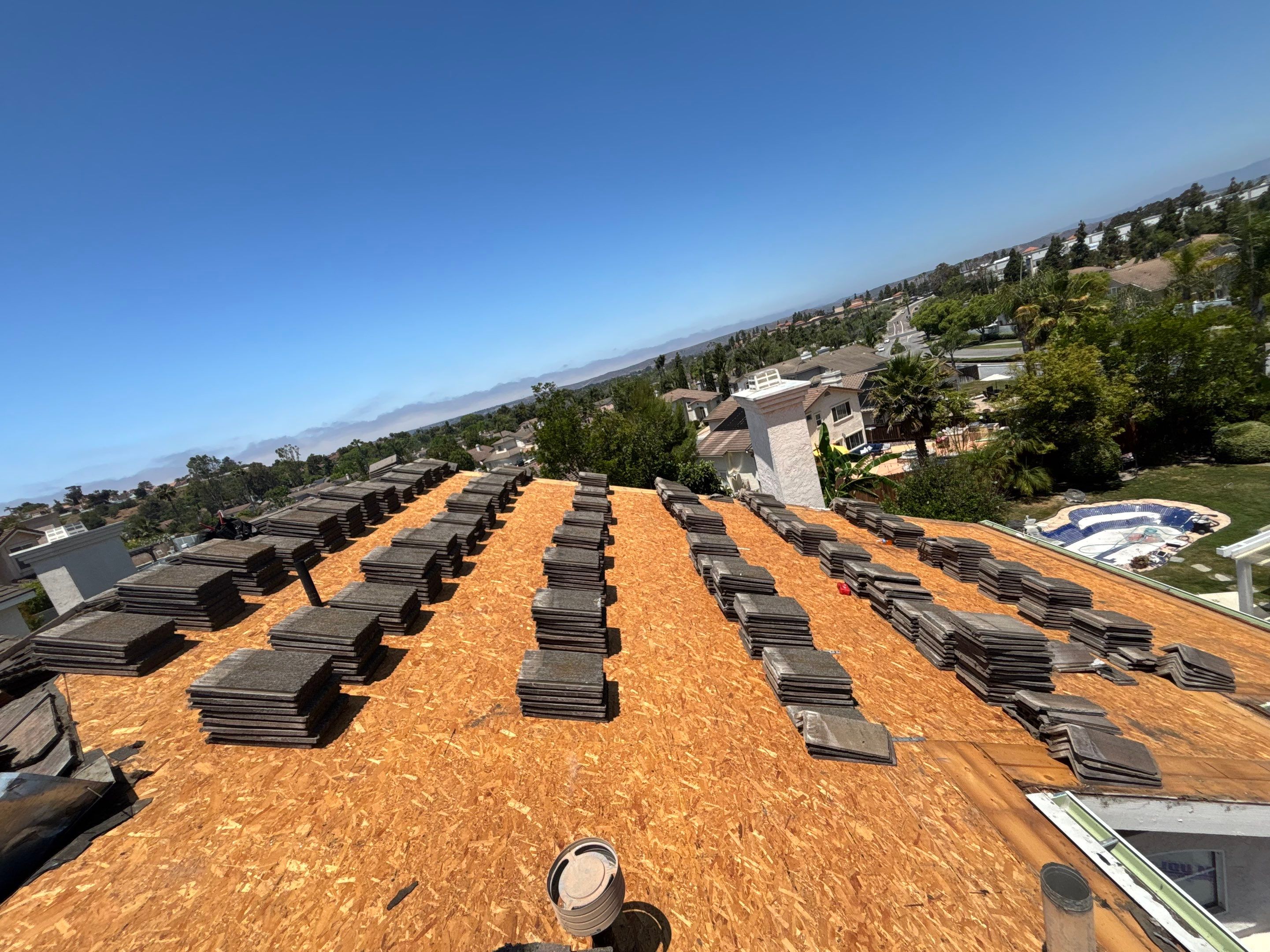 Oceanside Tile Roof Lift & Lay – LifeTile Underlayment Replacement by Zenith Roofing Services