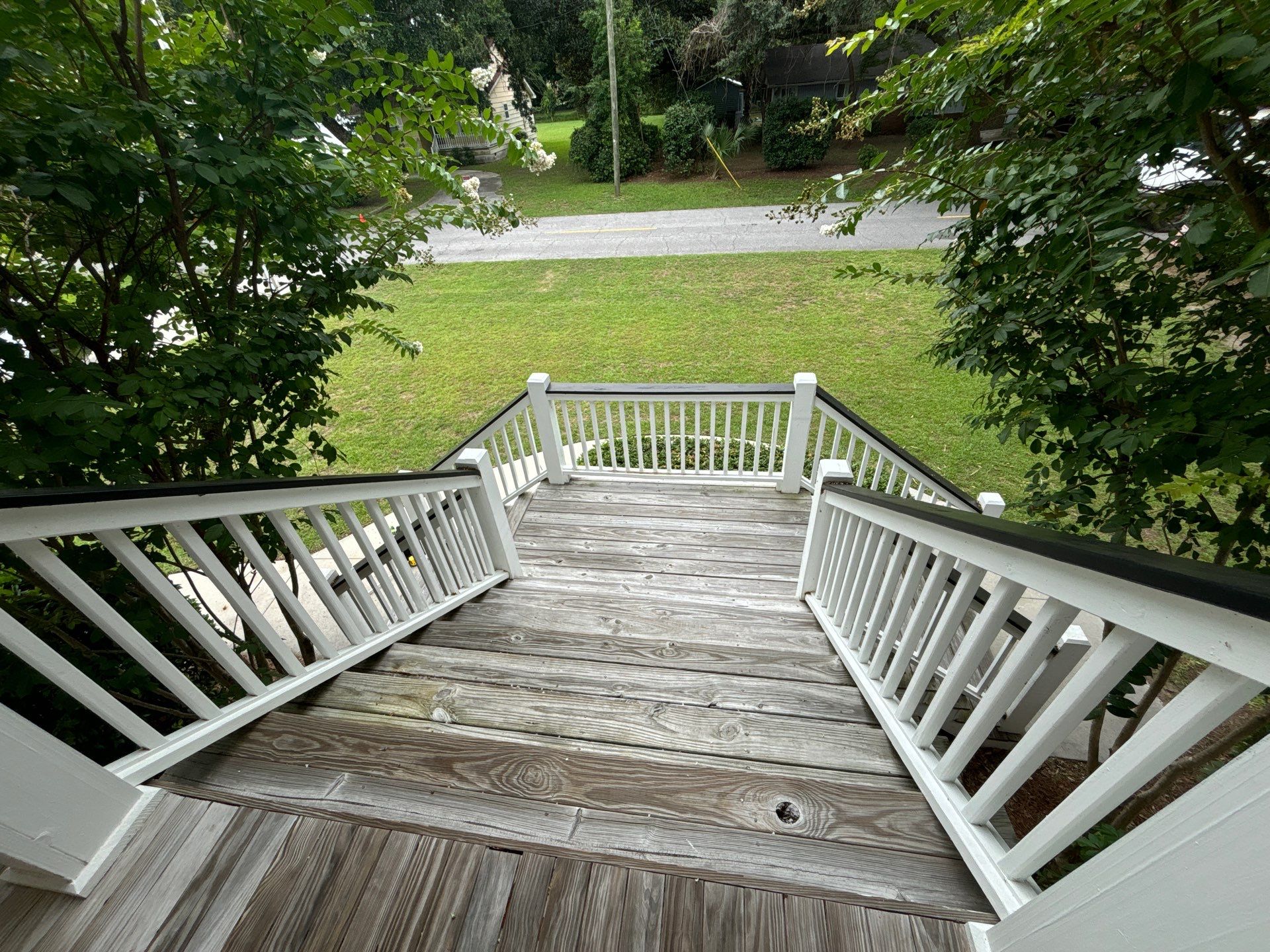 Weathered Deck and Screened Porch using Wood Sealant by DuraSeal