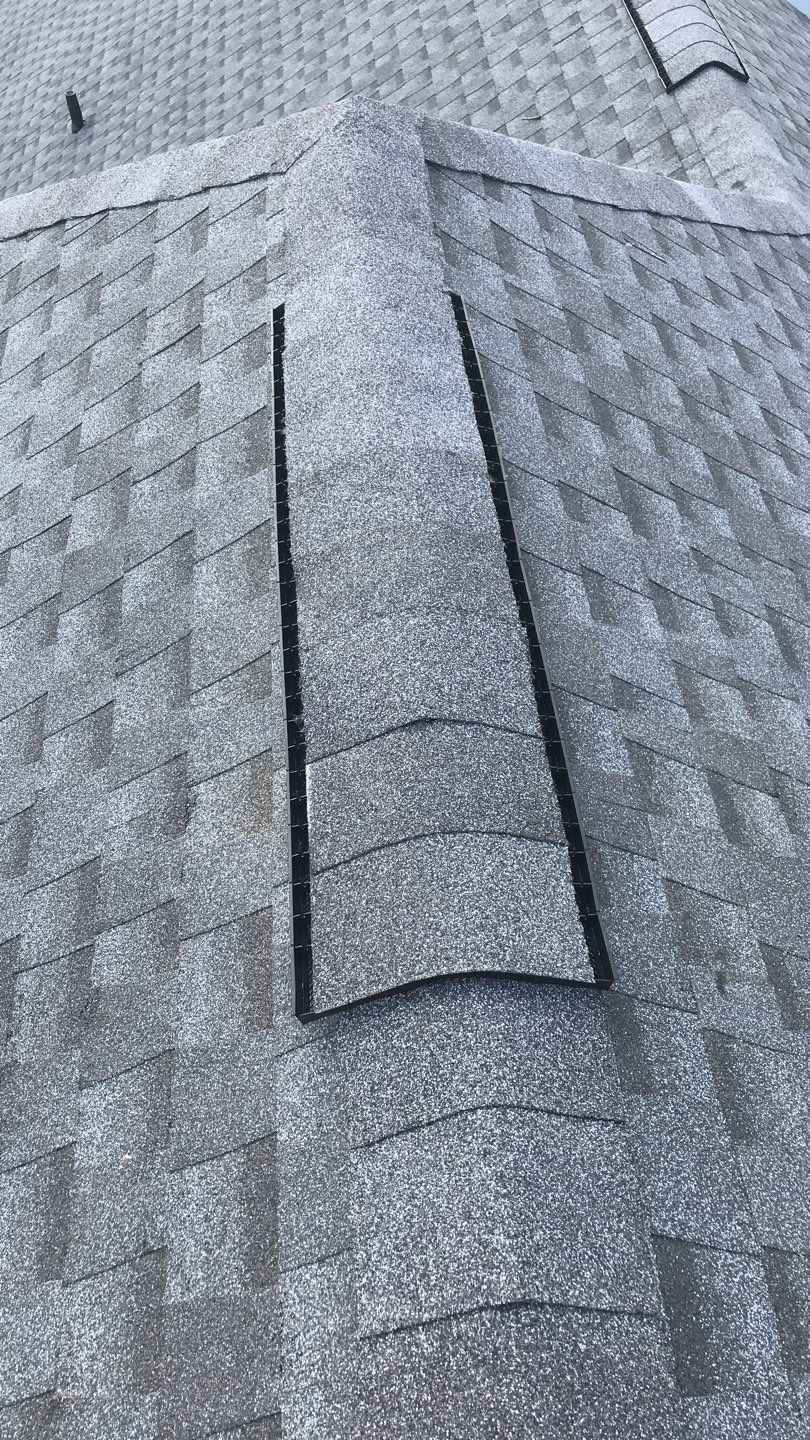 Residential Roofing Installation using GAF HDZ Shingles by Protek 
