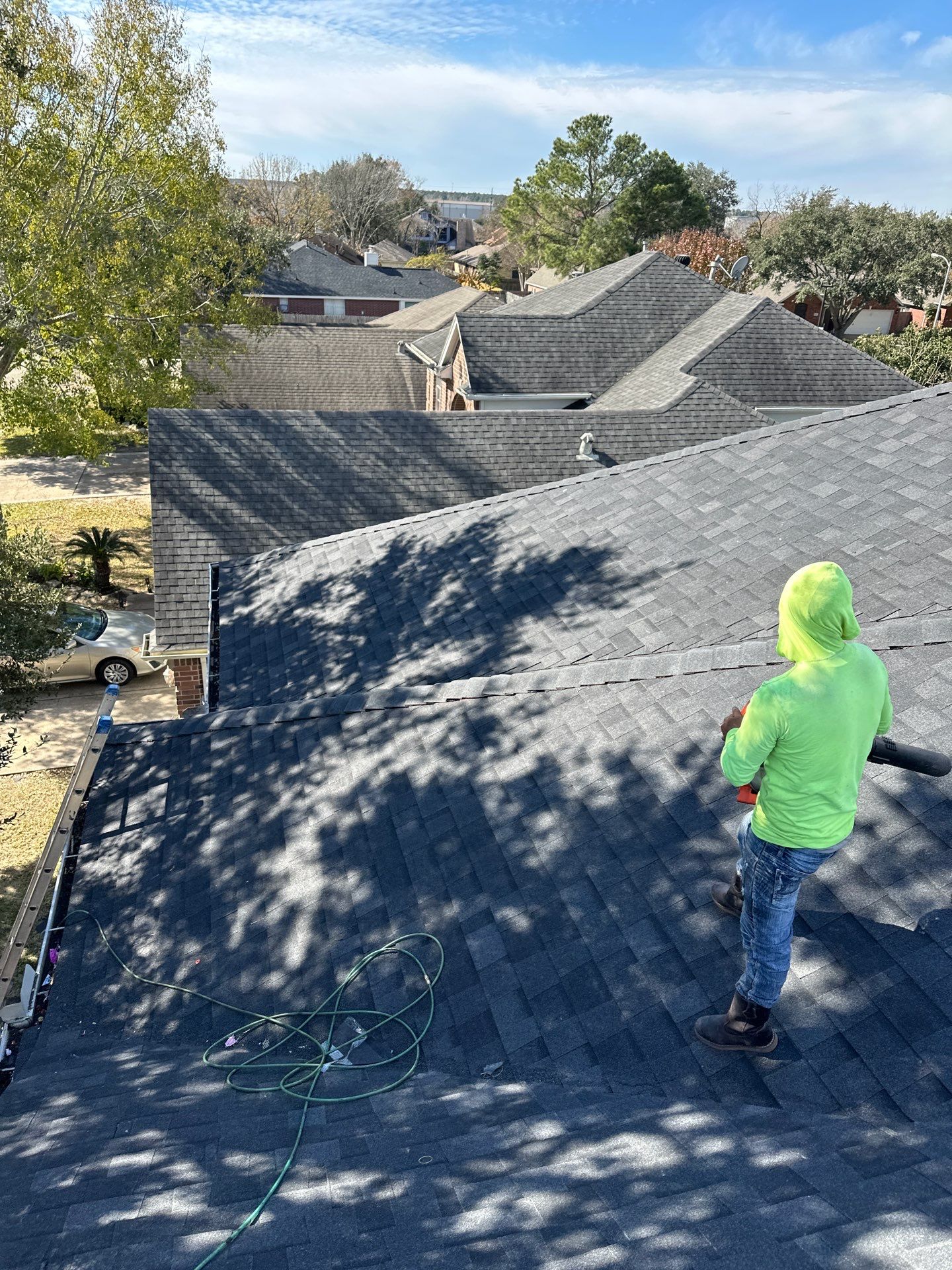 Project in Katy by Motion Roofing