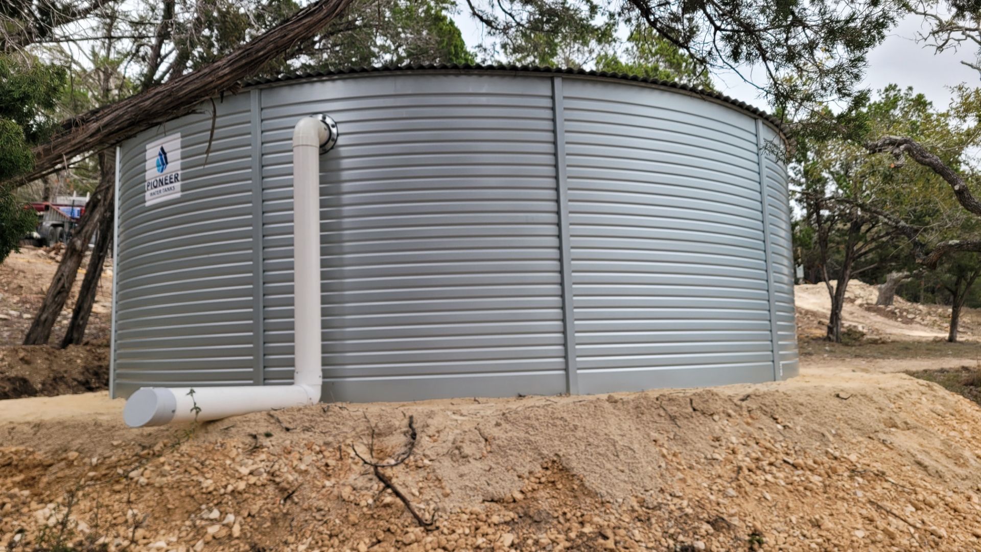 20K Gallon Tank using Pioneer XLR 15/2 ZN - 20K gallons by Hill Country Rain Water