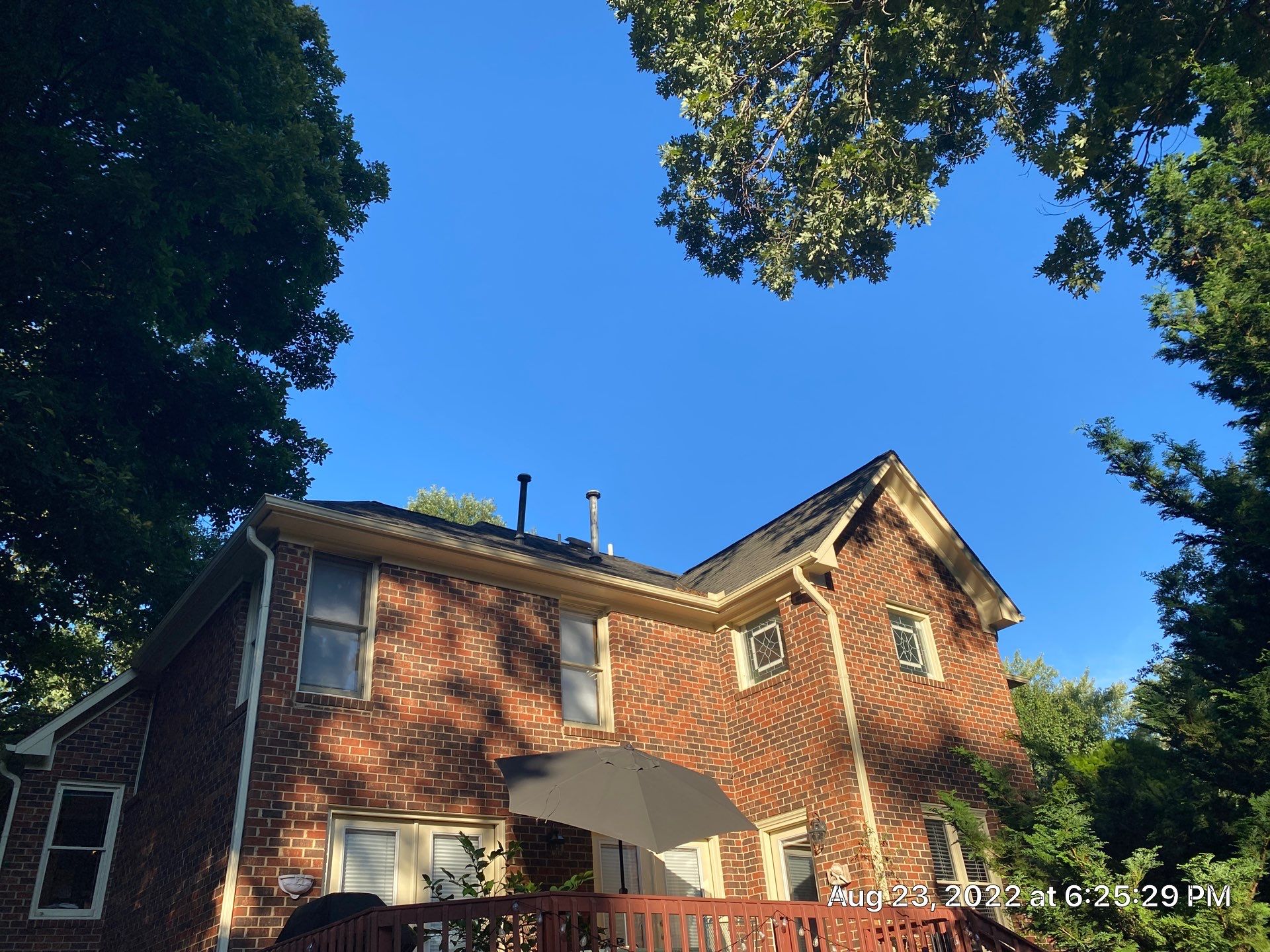 Happy Customer for Life by Just In Time Roofing and Restoration