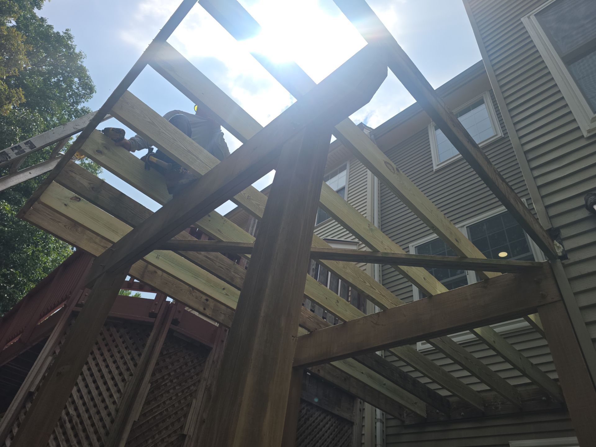 Trex Composite Deck Upgrade in Alexandria, VA by Deck Guru