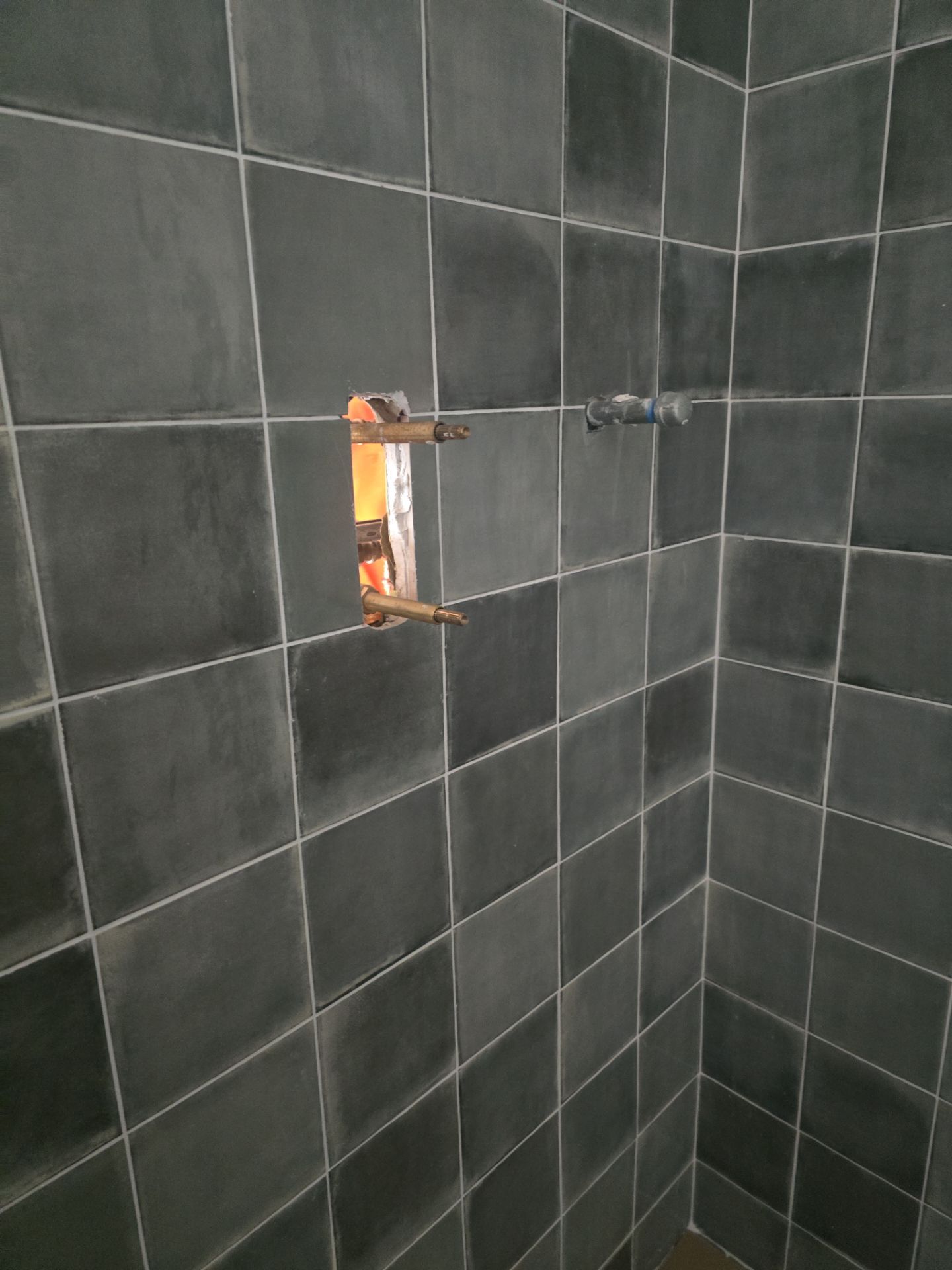 Shower piping Installation by Us Plumbing
