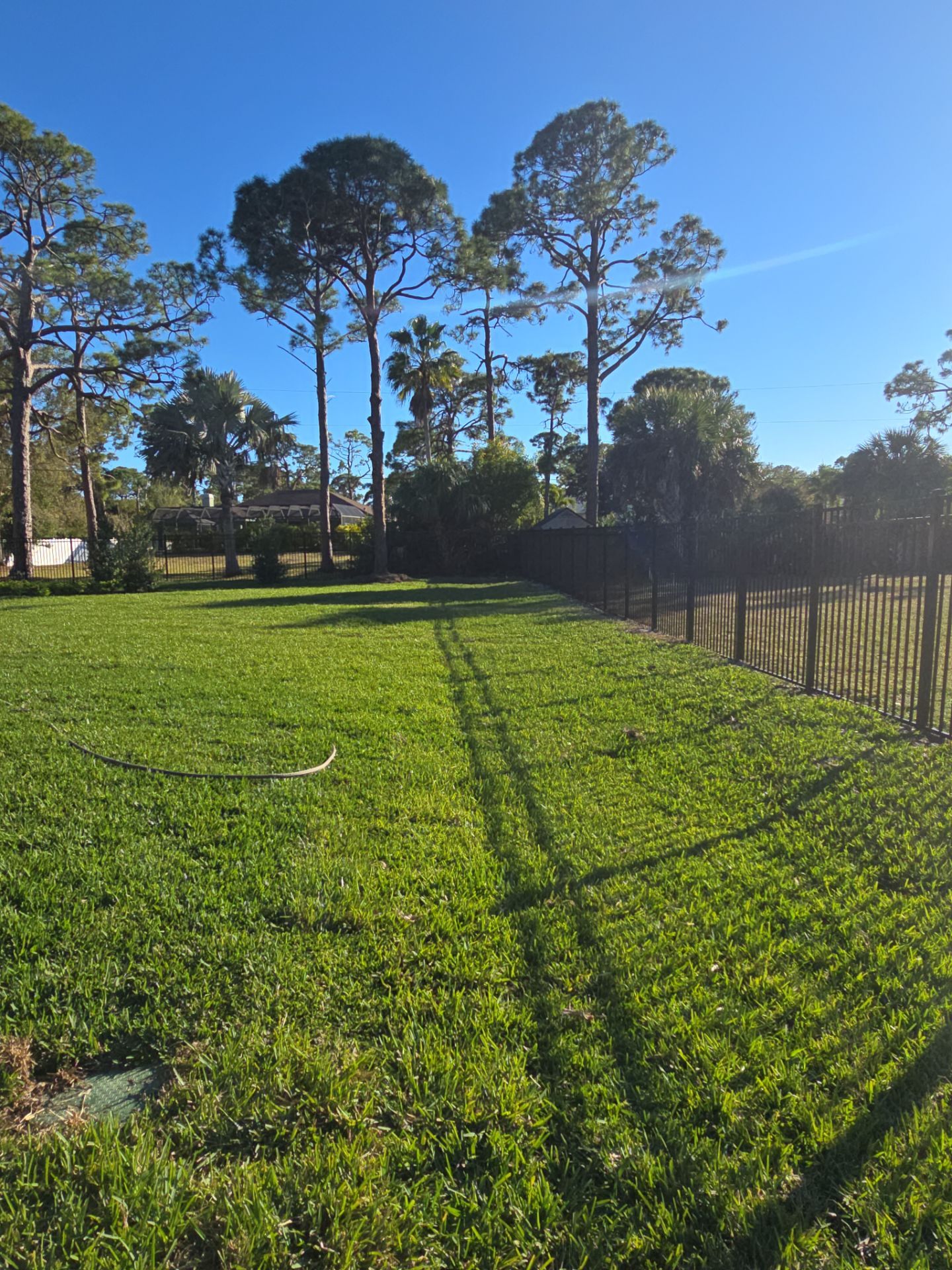 6' Commercial Aluminum Fence in Englewood by True Fence LLC