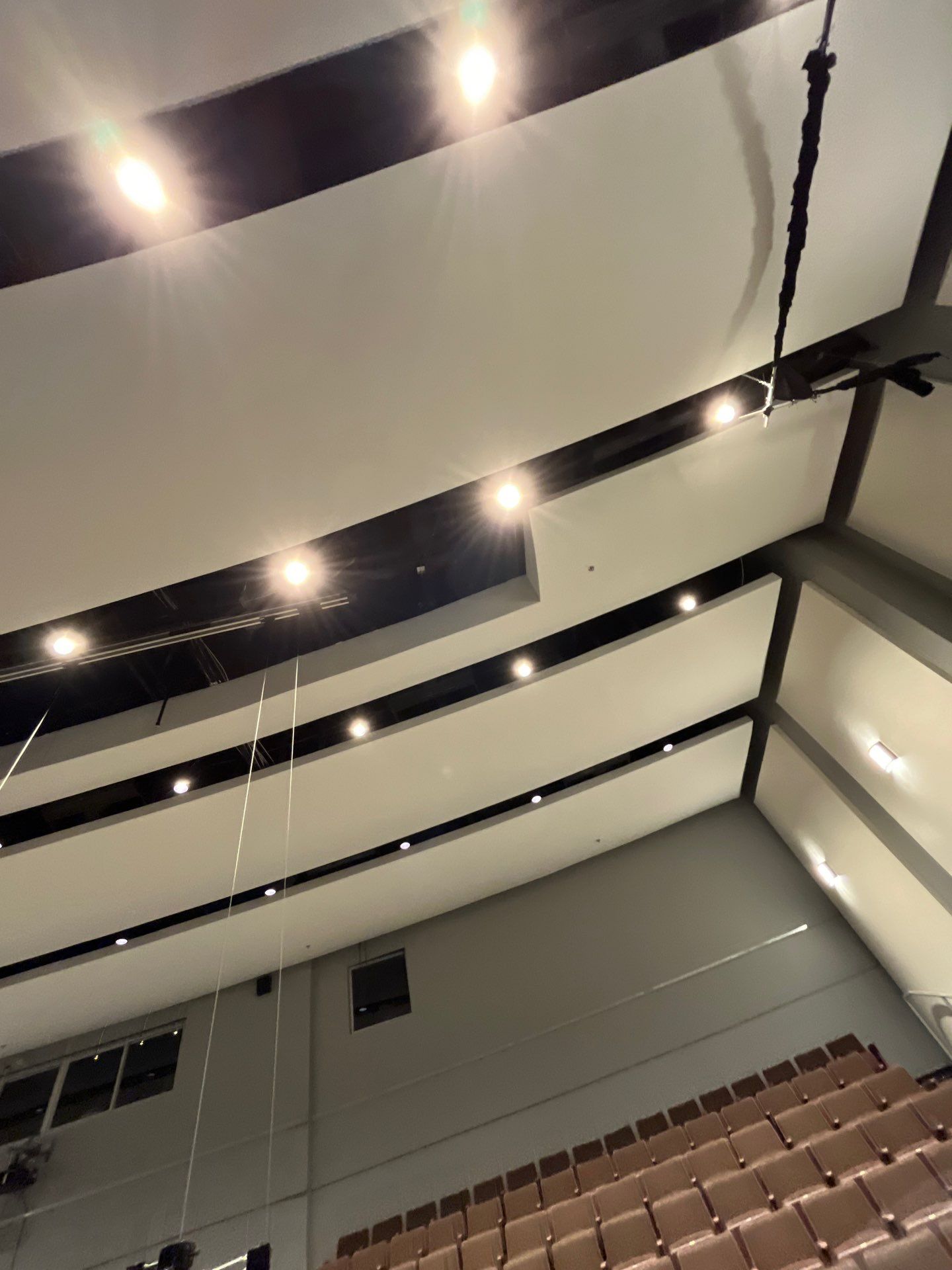 Interior for Milton Highschool Performing Arts Theater by Five Star Painting