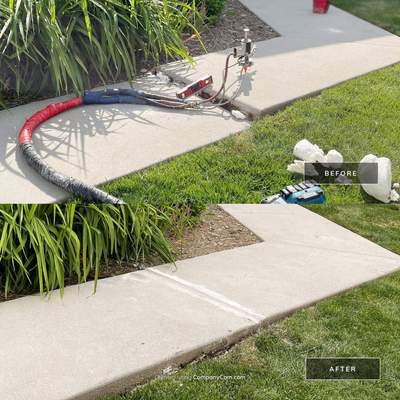 Major Sinking Concrete Completely Fixed!