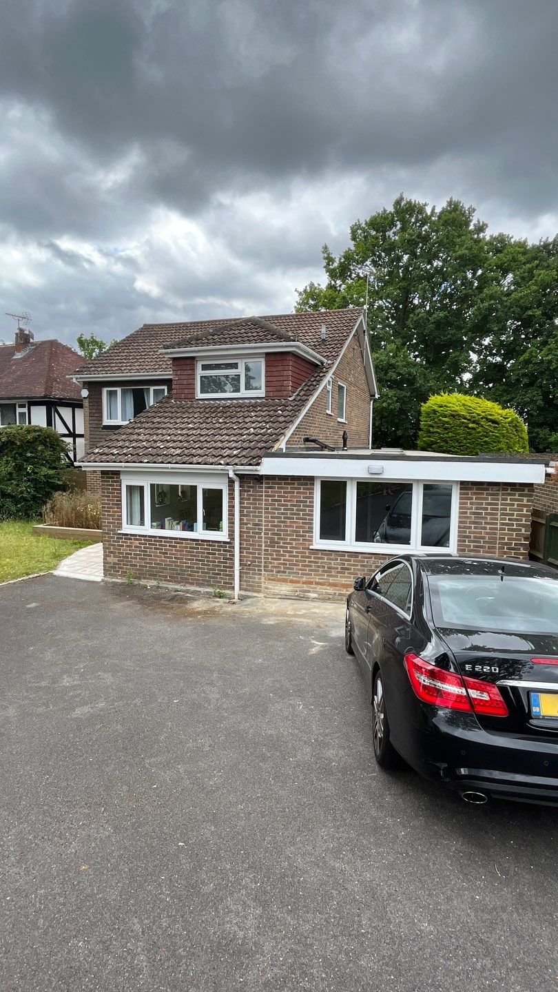 Exterior Clean - Roof - Patio - Driveway using Honda 15lpm Low Pressure Washing Machine by Ges Exterior Cleaning ltd