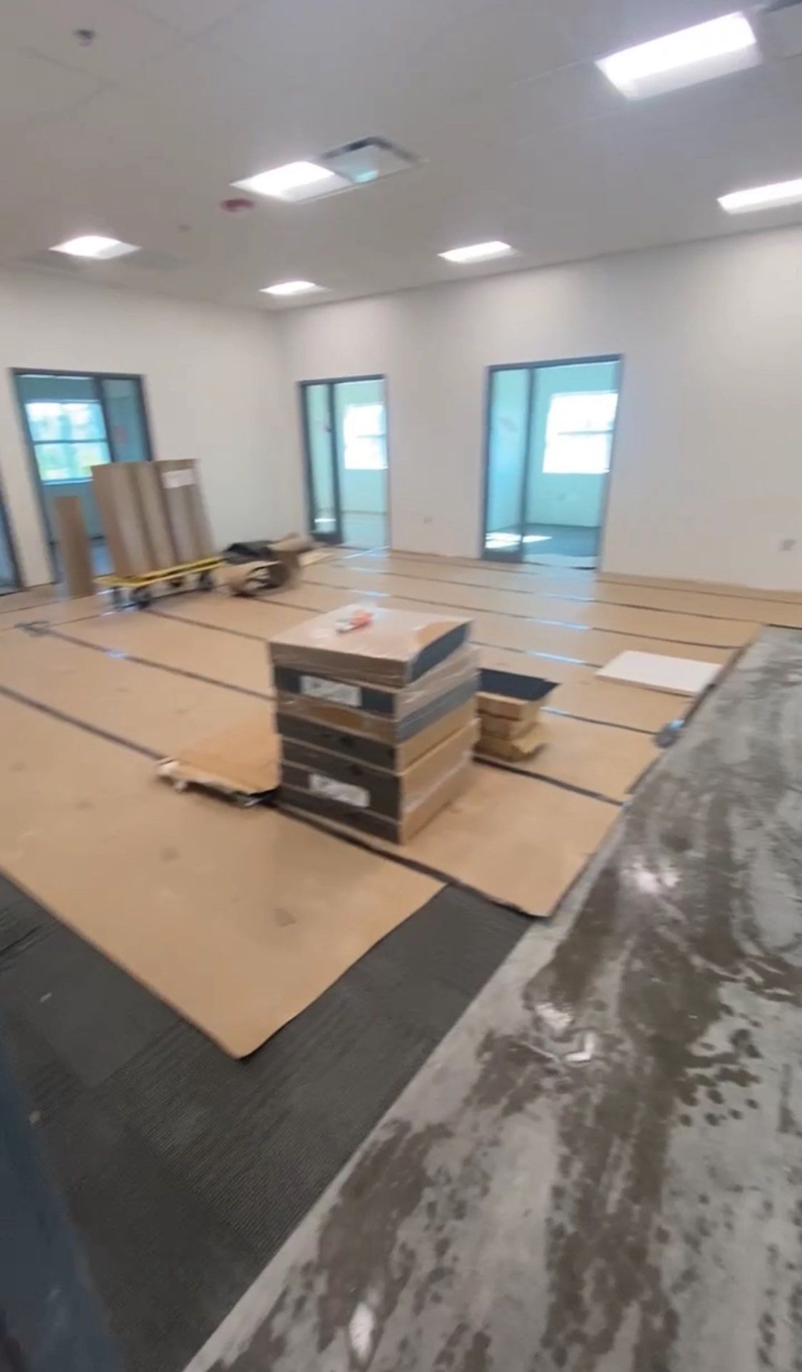 Commercial Flooding Recover Work by Flip Ninja