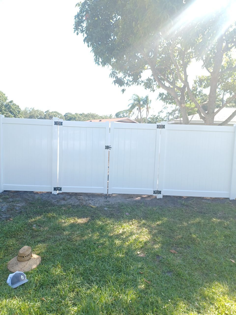 Bradenton, FL 6ft. Tall White Vinyl Privacy Fence by Asap fence and gates, LLC