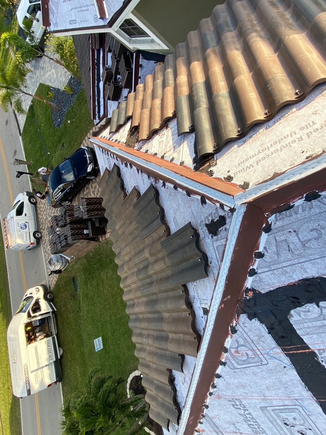 Residential Roofing Installation using Brava Spanish Tile in Punta Gorda, FL by International Roofing
