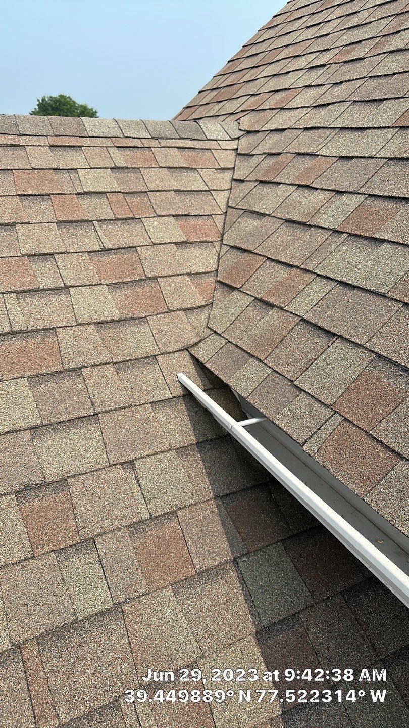 Residential Roofing Repair using CertainTeed Landmark Weathered Wood Architectural Shingles by Frederick Roof Repair