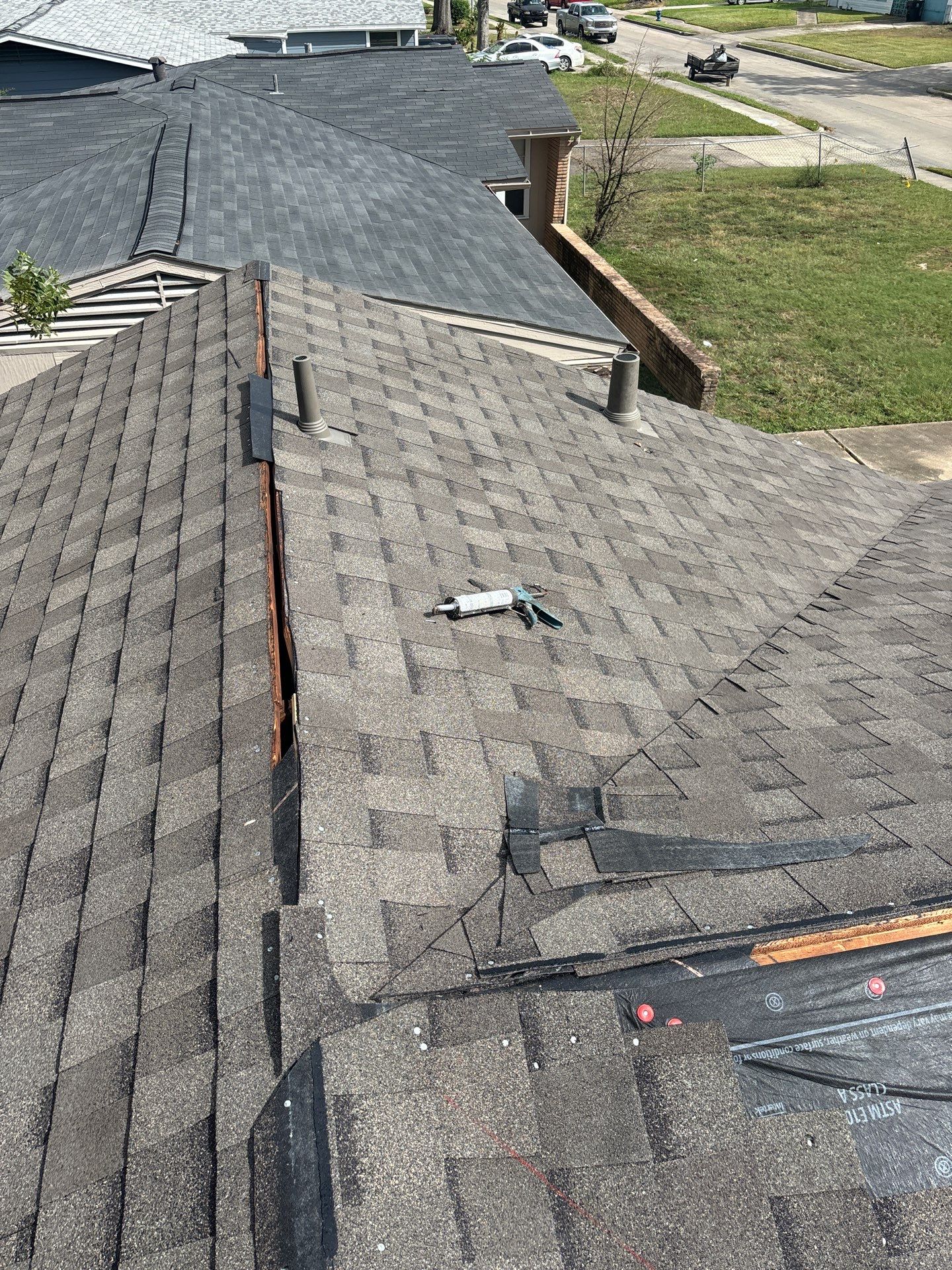 Residential Roofing Repair using Owen's Corning Duration (Lifetime) Shingles by Roof Repair Company