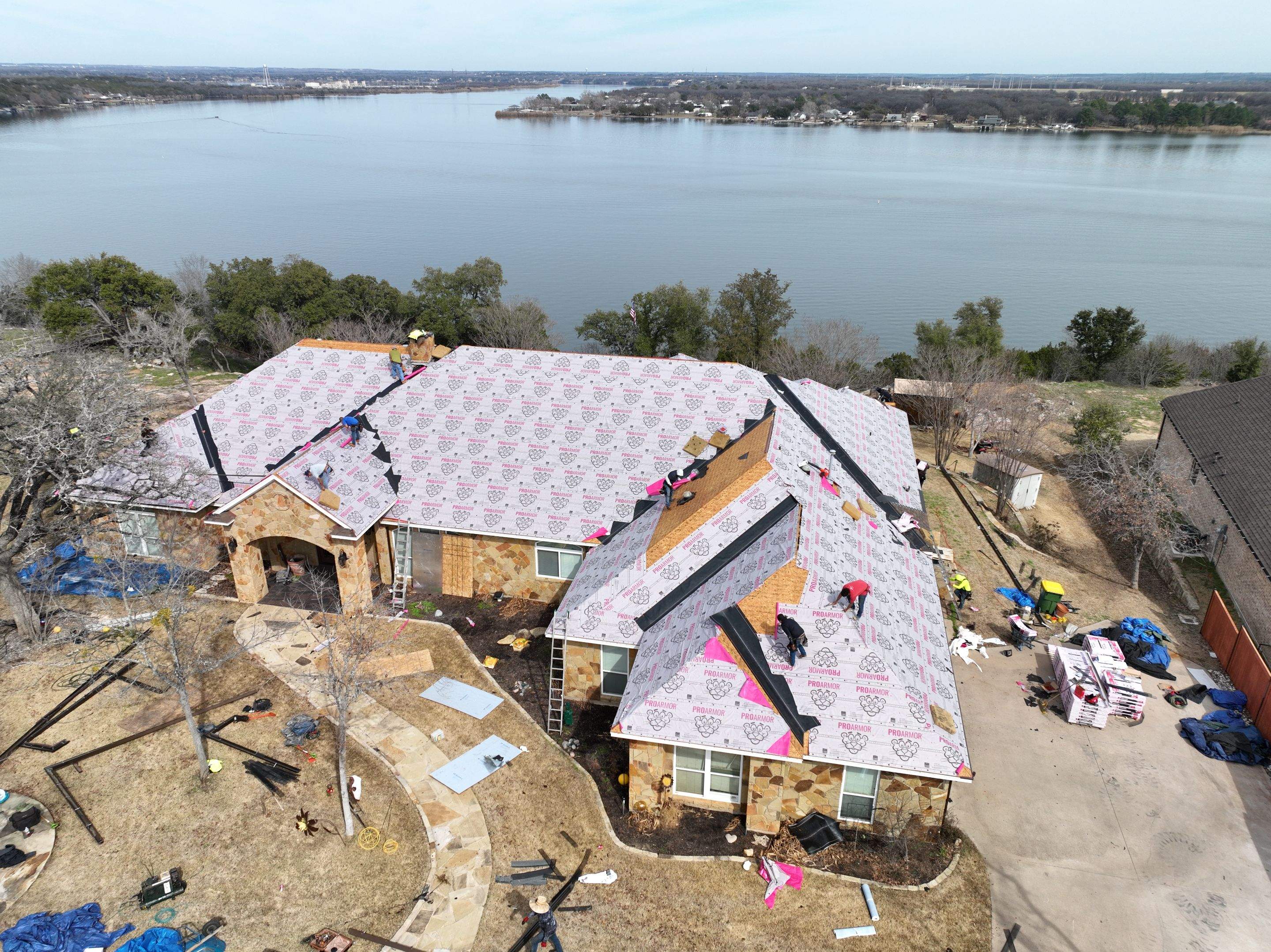 Residential Roofing Installation using Owens Corning Duration by Becker Roofing and Exteriors