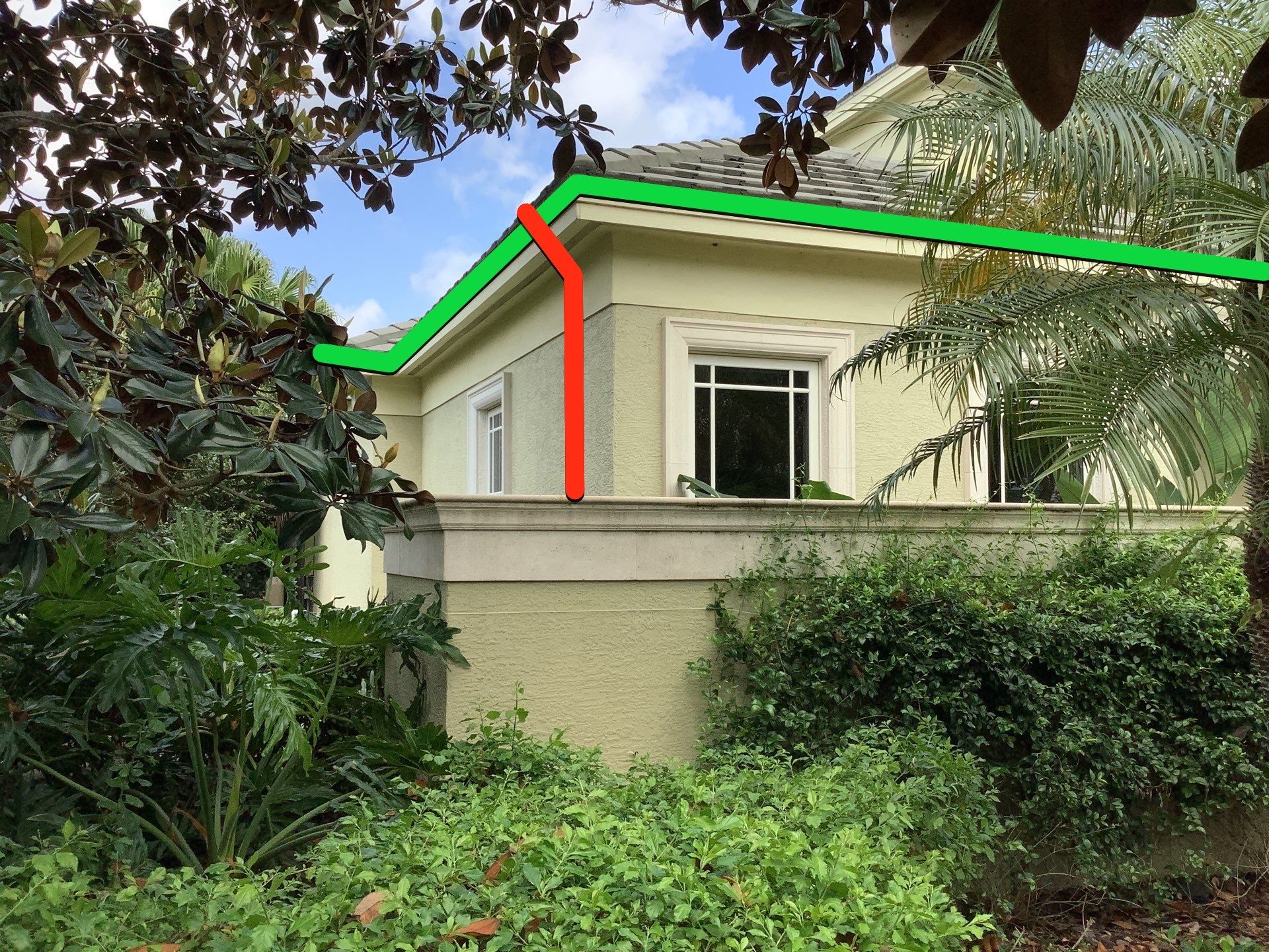 Gutter Project 7 inch seamless gutters using Cameo Gutters in Sarasota FL by Gutter Professors