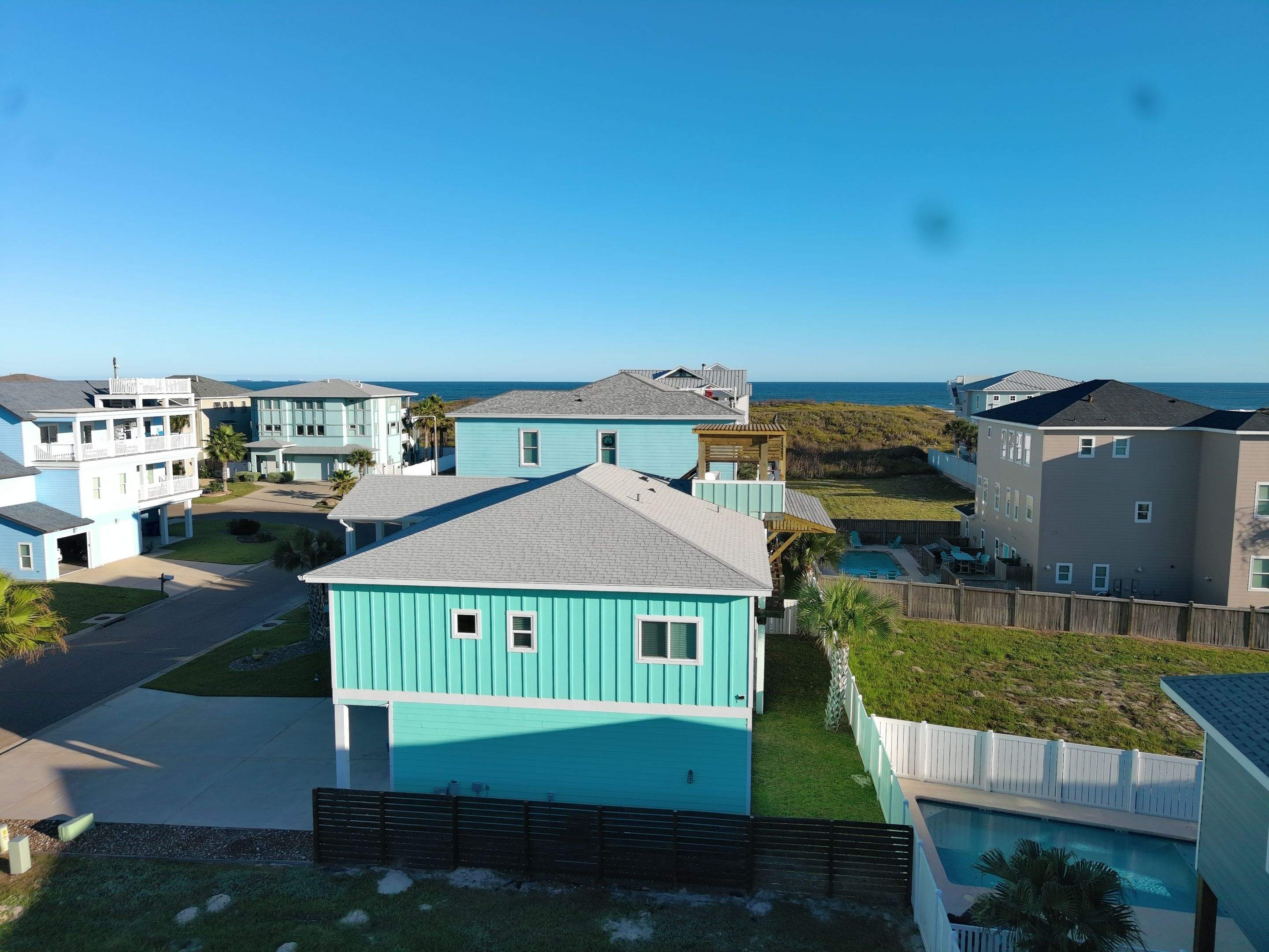 Roof Top Clubhouse on the Beach by Bayfront Roofing and Construction