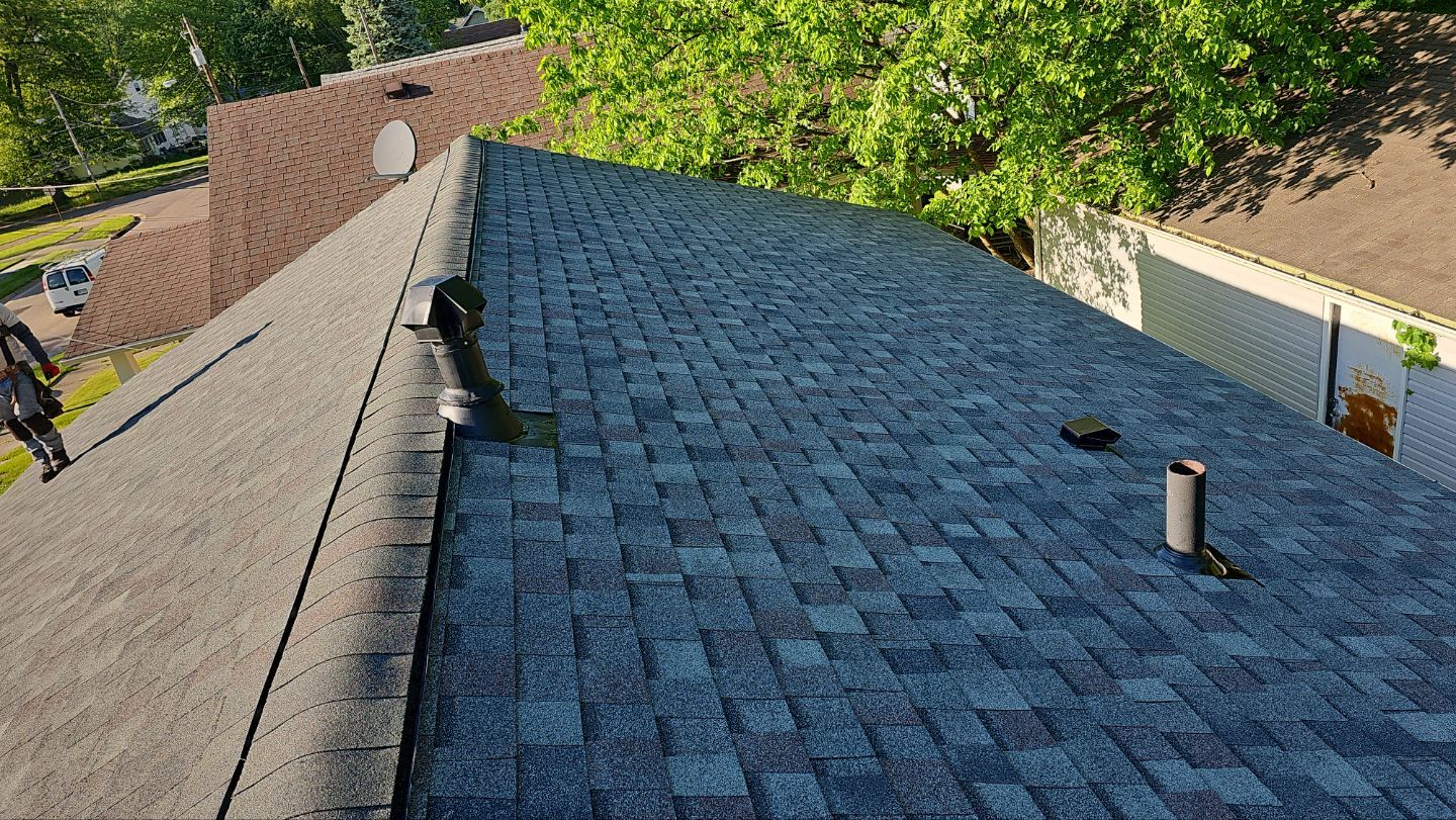 Atlas Pinnacle, Color, Summer Storm, Drip Edge, Color, Black by Eagle Eye Roofing