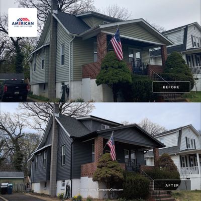 Mastic Ovation Siding in Catonsville