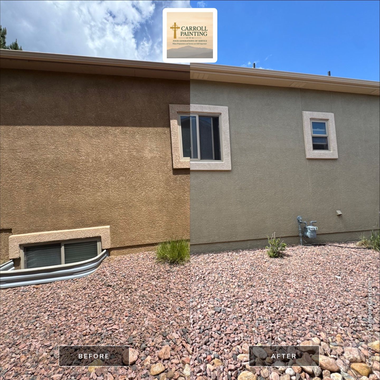 Elastomeric Coating and Trim Paint Project in Mountain Shadows/Peregrine  by Carroll Painting LLC