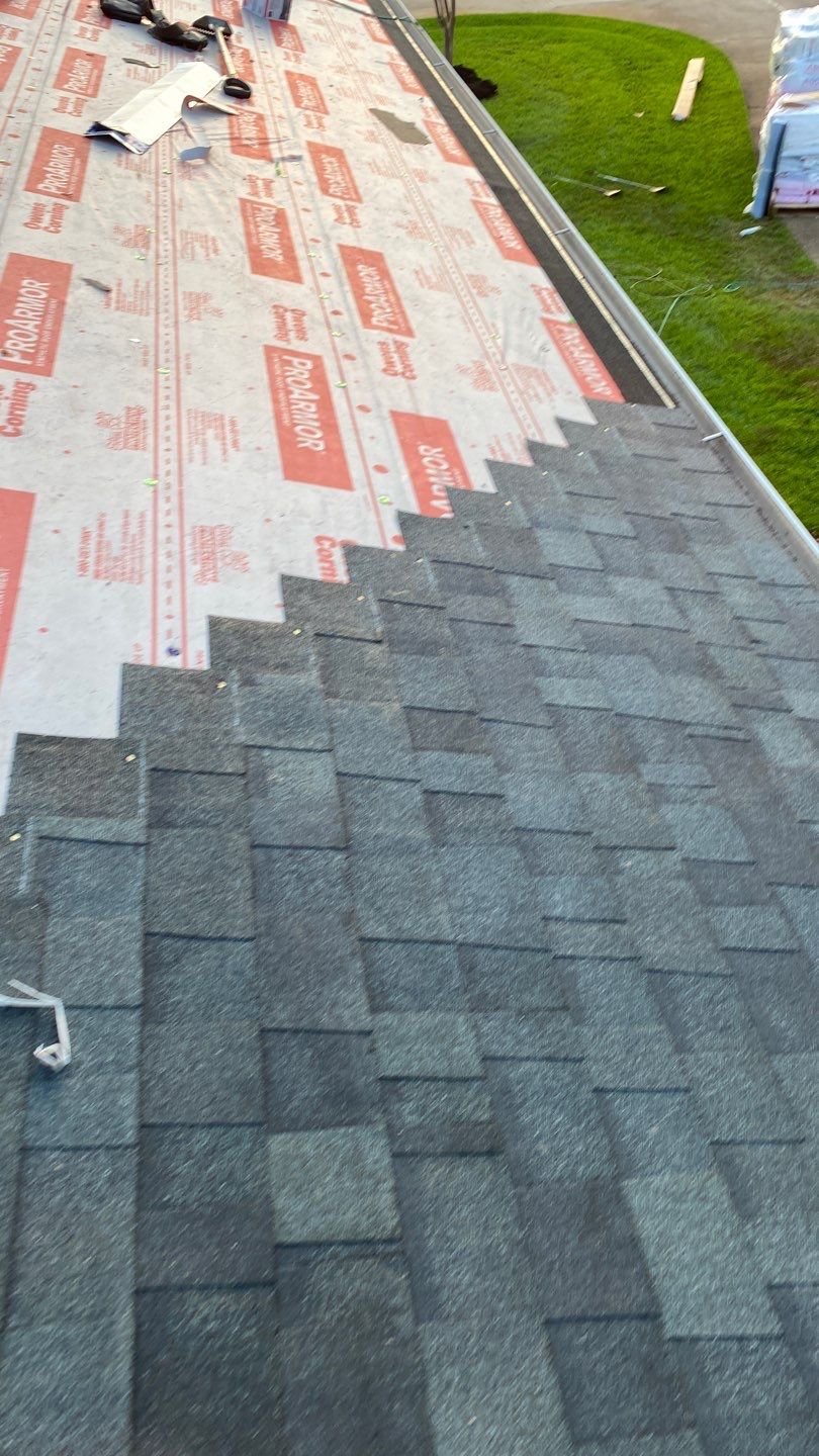 Residential Roofing Repair using Roof Replacement by American Roofing & Construction LLC