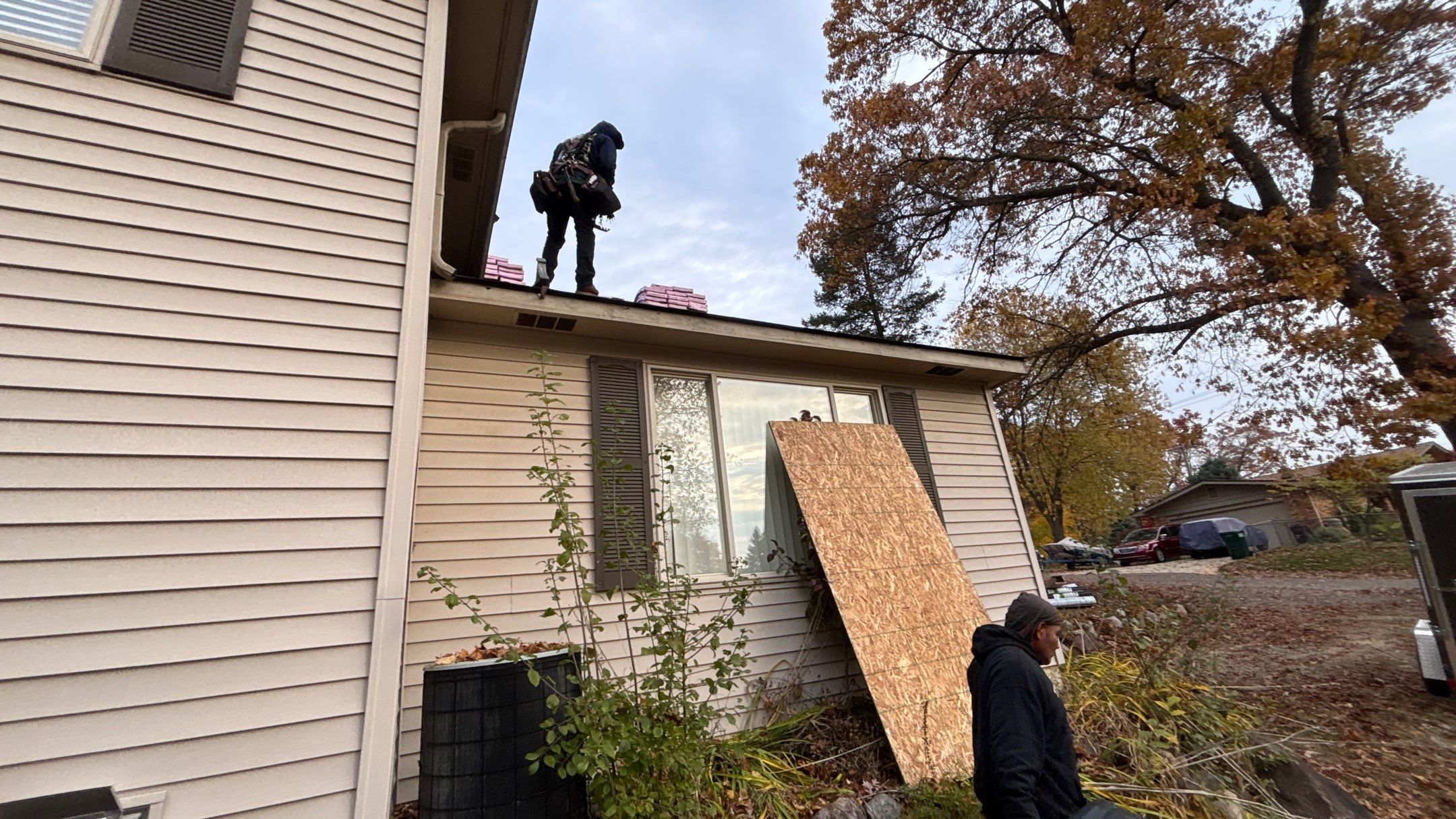 Roof Replacement using Owens Corning Driftwood by 180 Contractors