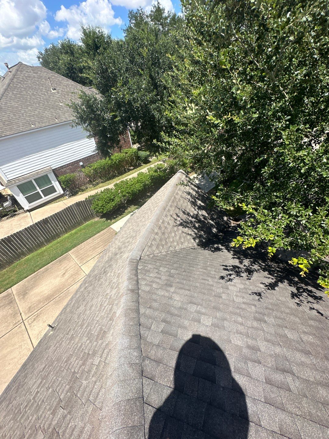 Hail Damage using Owen's Corning Duration (Lifetime) Shingles by Roof Repair Company