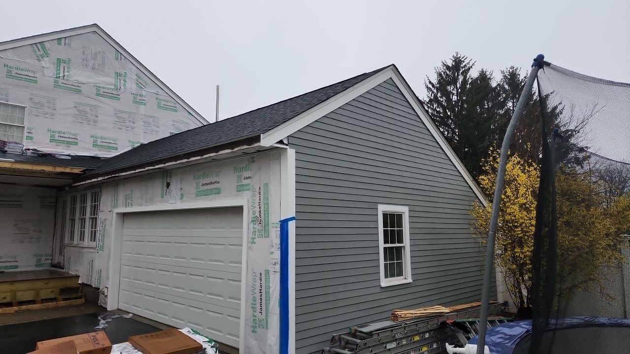 Siding Installation using James Hardie by UBrothers Construction